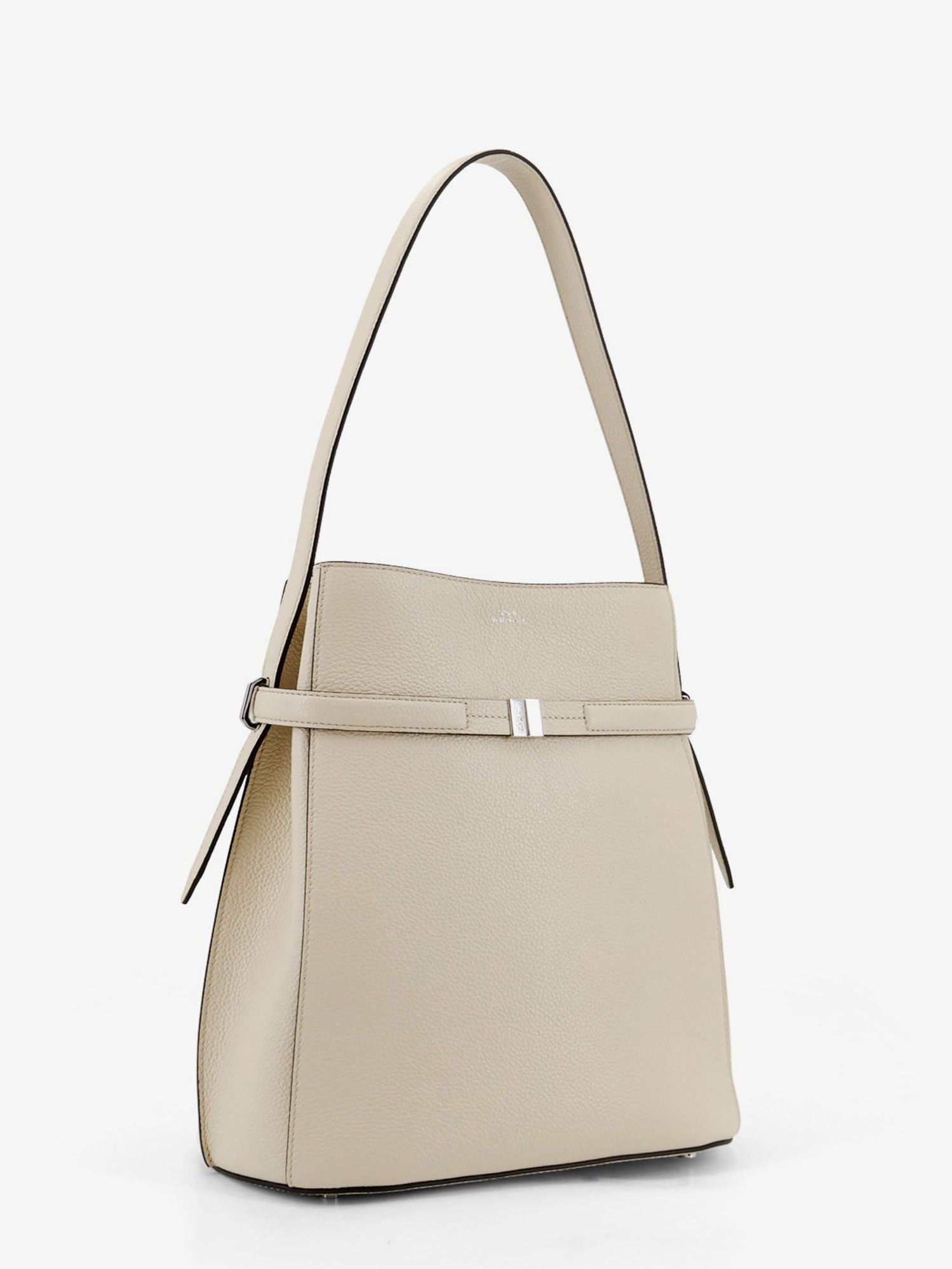 Toteme Hammered Leather Bucket Bag With Strap On The Front Size ONE SIZE - 3 Thumbnail