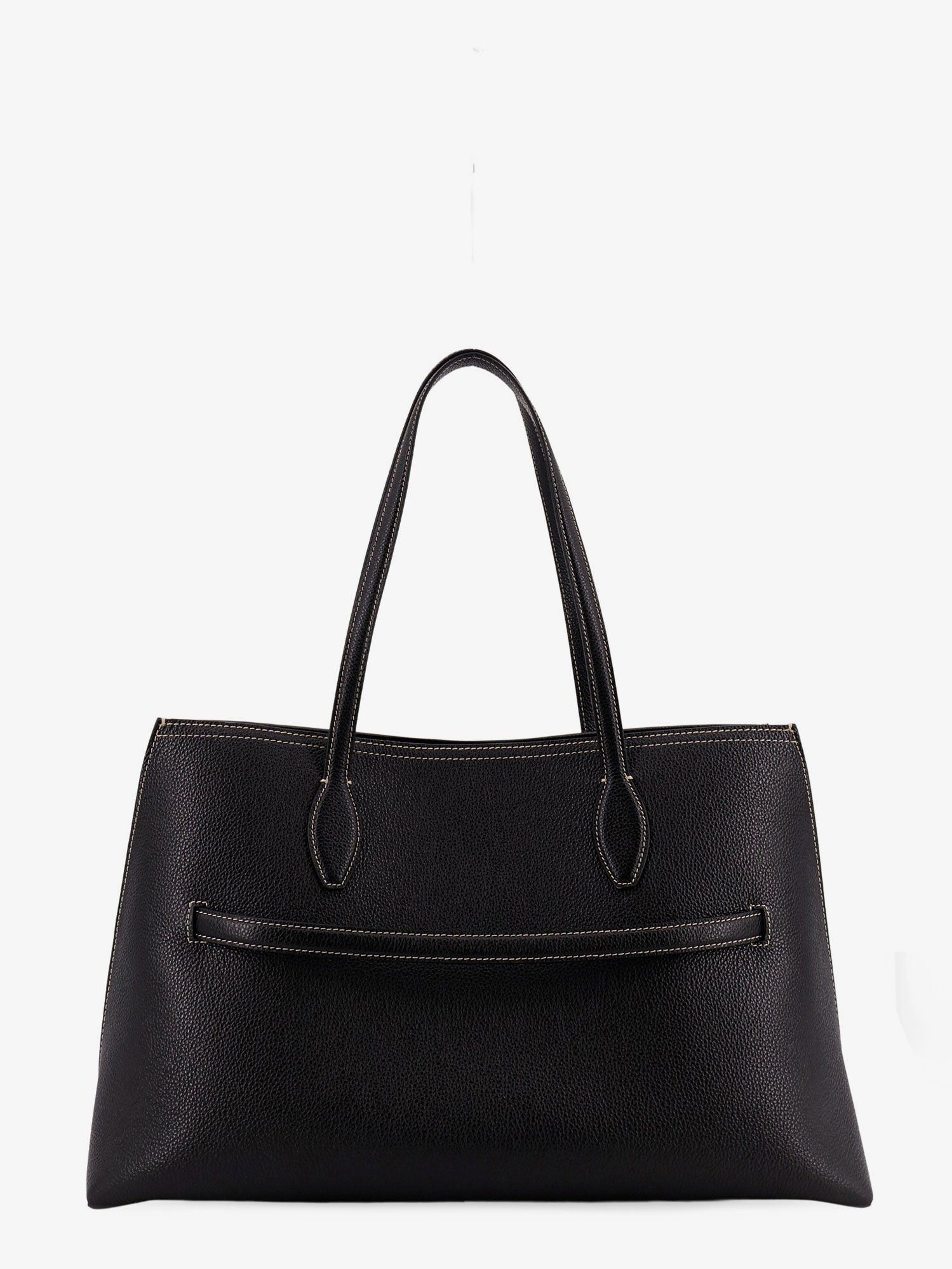 Toteme Leather Shoulder Bag With Lettering Logo On The Front Size ONE SIZE - 2 Thumbnail