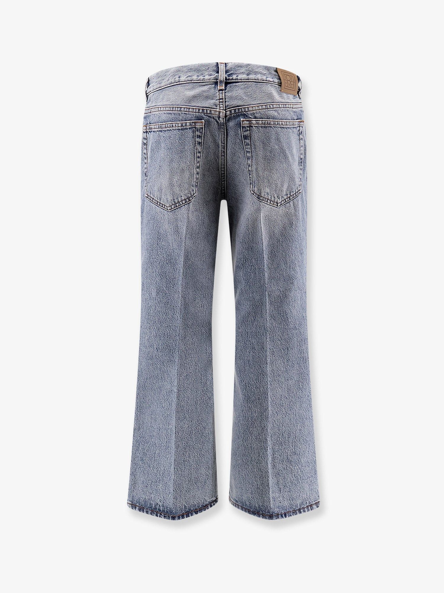 Toteme Cotton Jeans With Flared Bottom Size 26" / US 2 / IT 38 - 2 Thumbnail