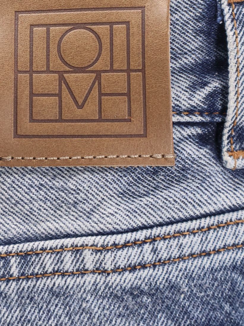 Toteme Cotton Jeans With Flared Bottom Size 28" / US 6 / IT 42 - 3 Thumbnail