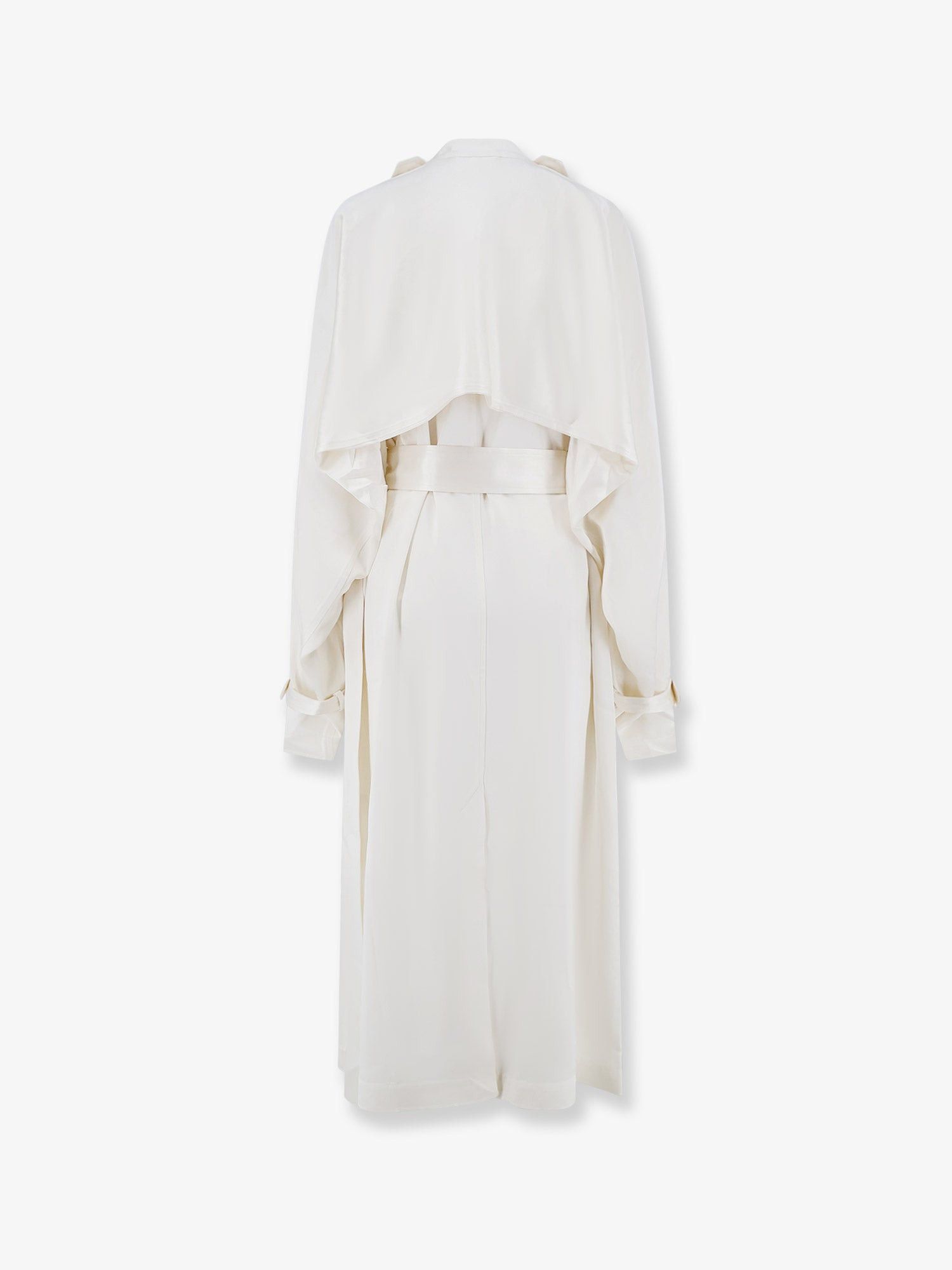 Toteme Satin Trench Coat Size M / US 6-8 / IT 42-44 - 2 Thumbnail