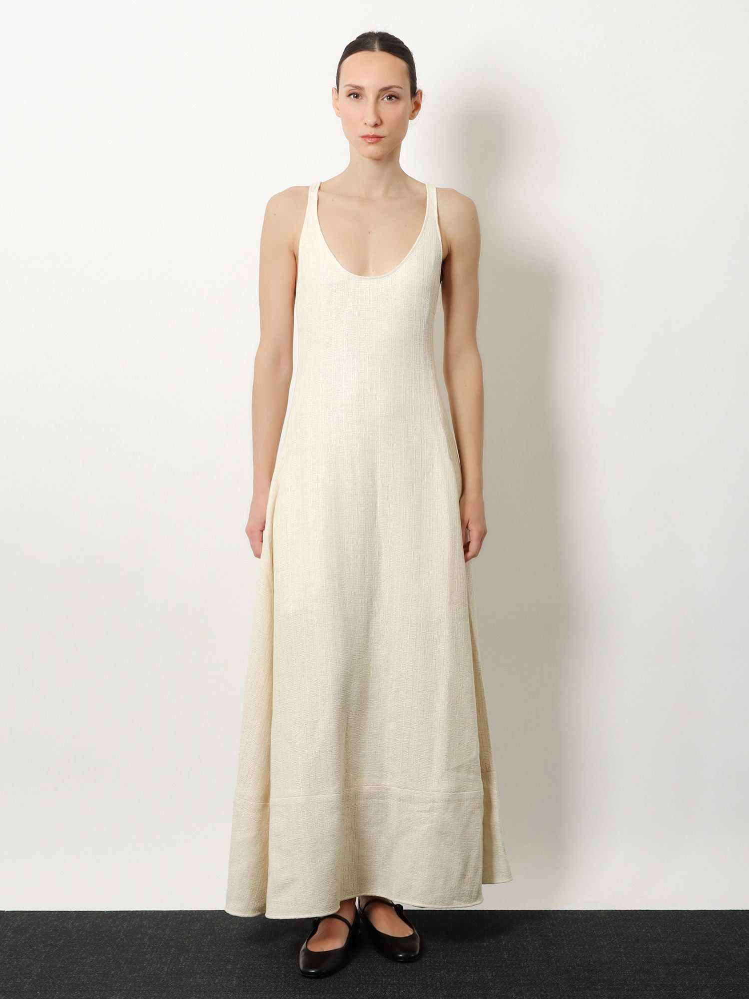 Toteme Long Cotton Dress Size S / US 4 / IT 40 - 4 Thumbnail
