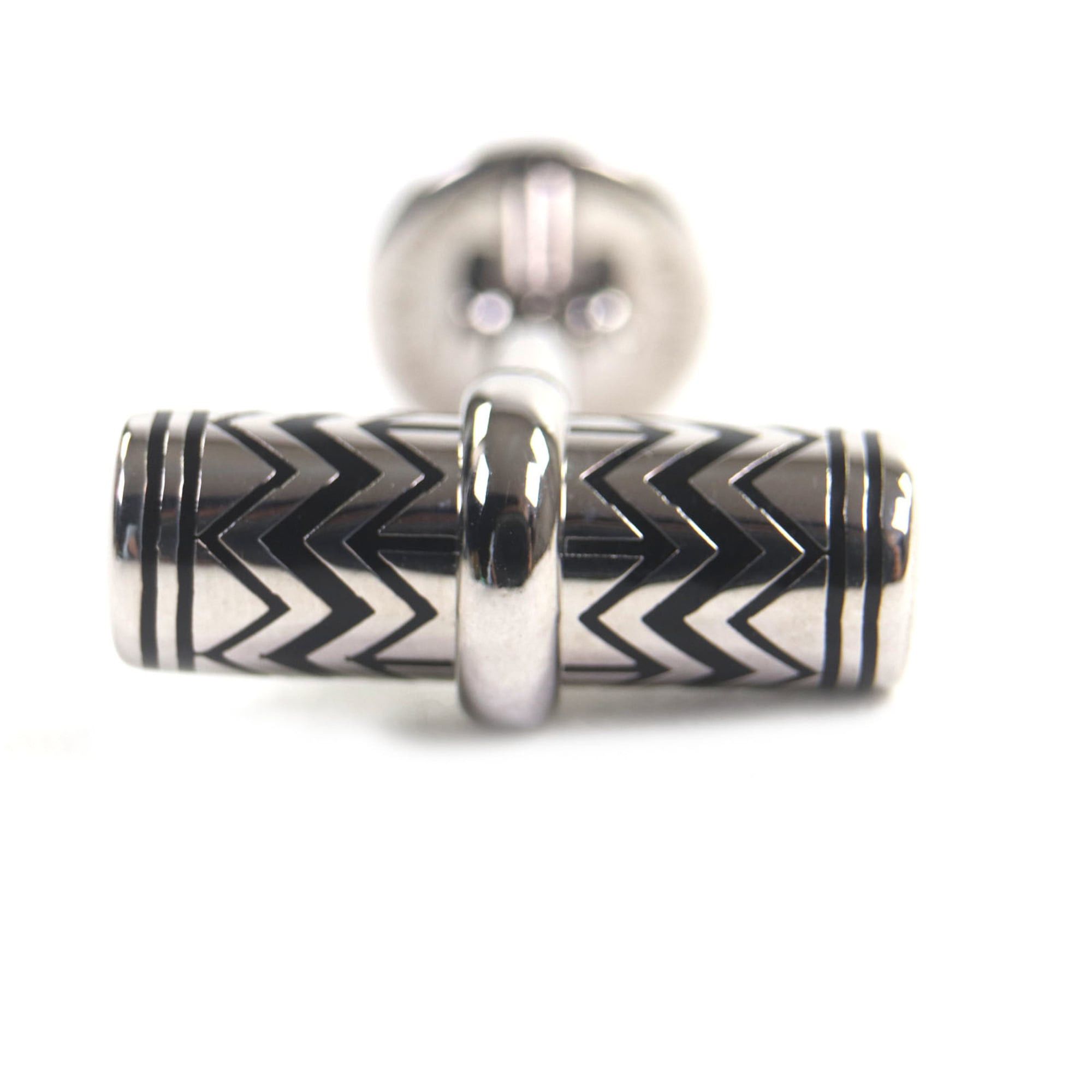 Louis Vuitton LOUIS VUITTON M66948 V-Karakoram Cufflinks, Silver, Made in Italy, Men's, Business Recommended ◎ Size ONE SIZE - 2 Thumbnail
