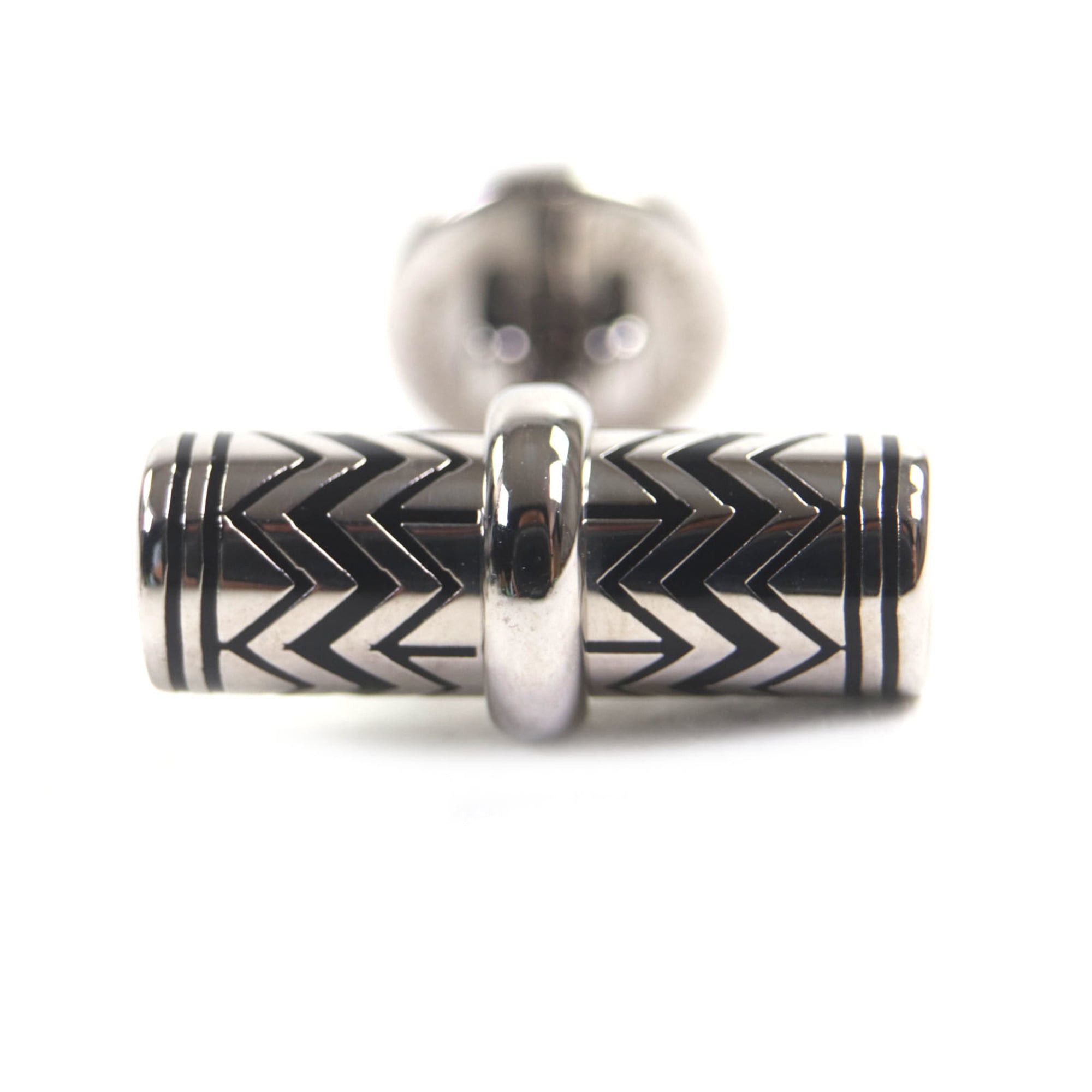 Louis Vuitton LOUIS VUITTON M66948 V-Karakoram Cufflinks, Silver, Made in Italy, Men's, Business Recommended ◎ Size ONE SIZE - 3 Thumbnail