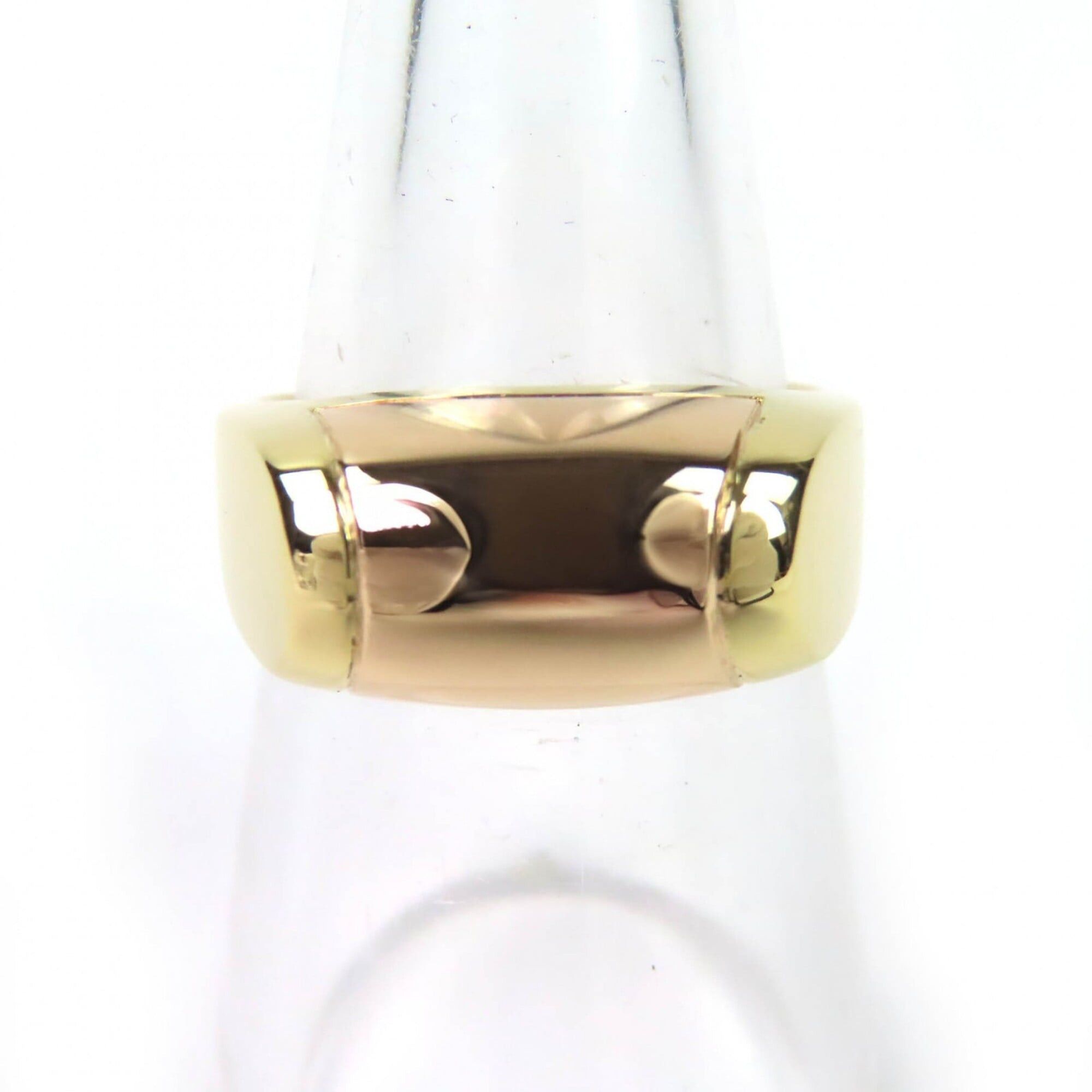 Bvlgari BVLGARI Tronchetto Ring, 750 (PG) Gold, Weight 8.9g, Women's, Highly Recommended ◎ Size ONE SIZE - 2 Thumbnail