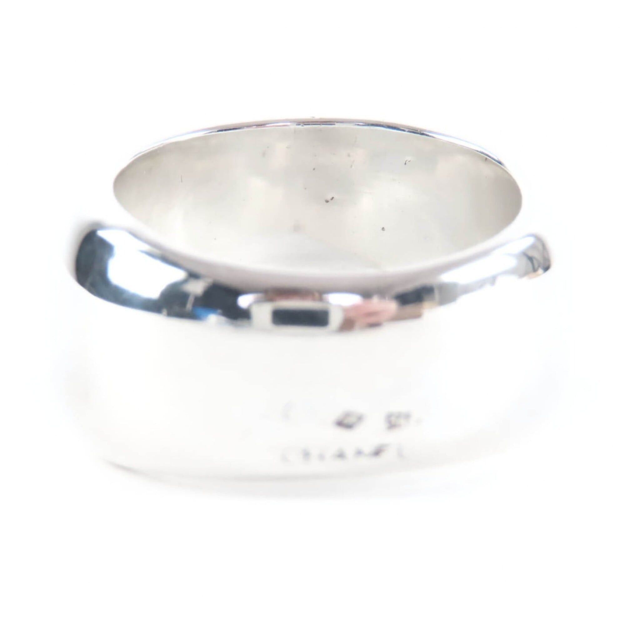 Chanel CHANEL Vintage 925 Logo Design Ring - Silver Weight: 17.69g Women's Size ONE SIZE - 3 Thumbnail