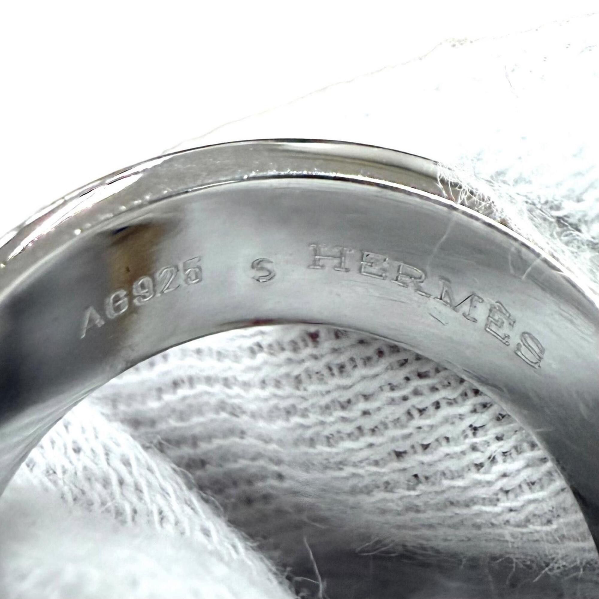 Hermes HERMES Kelly Ring, 925 Sterling Silver, Size 47, Weight 9.4g, Women's Size ONE SIZE - 6 Thumbnail