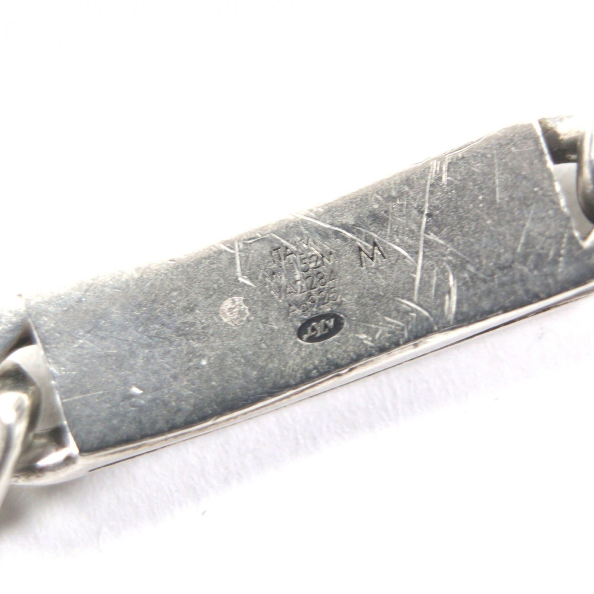 Louis Vuitton LOUIS VUITTON (Louis Vuitton) 2024 model M1152M bracelet, LV Epi leather, AG925 silver, size M, made in Italy, weight 32.09g, men's. Size ONE SIZE - 4 Thumbnail