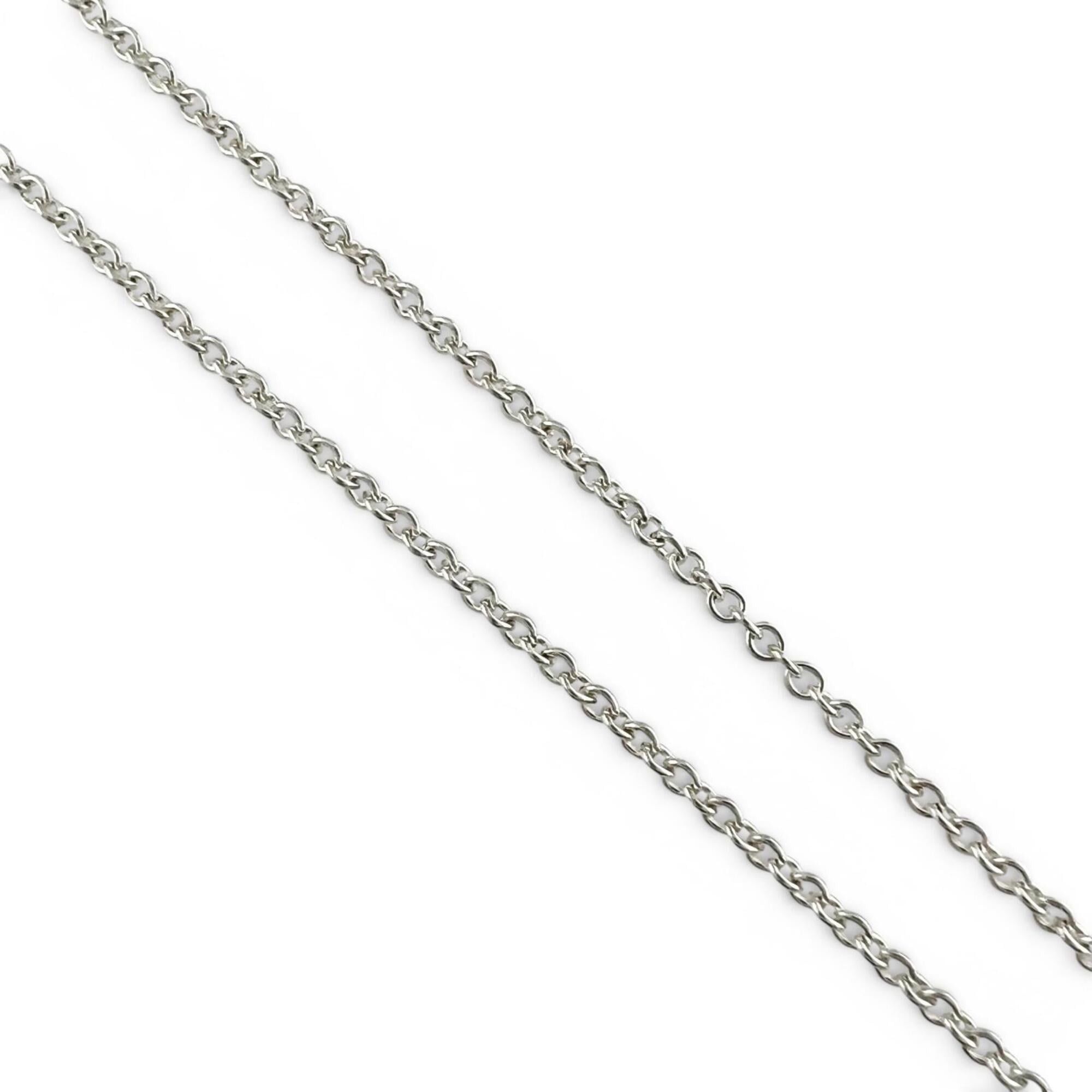 Tiffany & Co. TIFFANY&Co. Tiffany 925 750 Combination T&C Coin Necklace Pendant, Silver and Gold, Weight 12.7g, Women's. Size ONE SIZE - 5 Thumbnail
