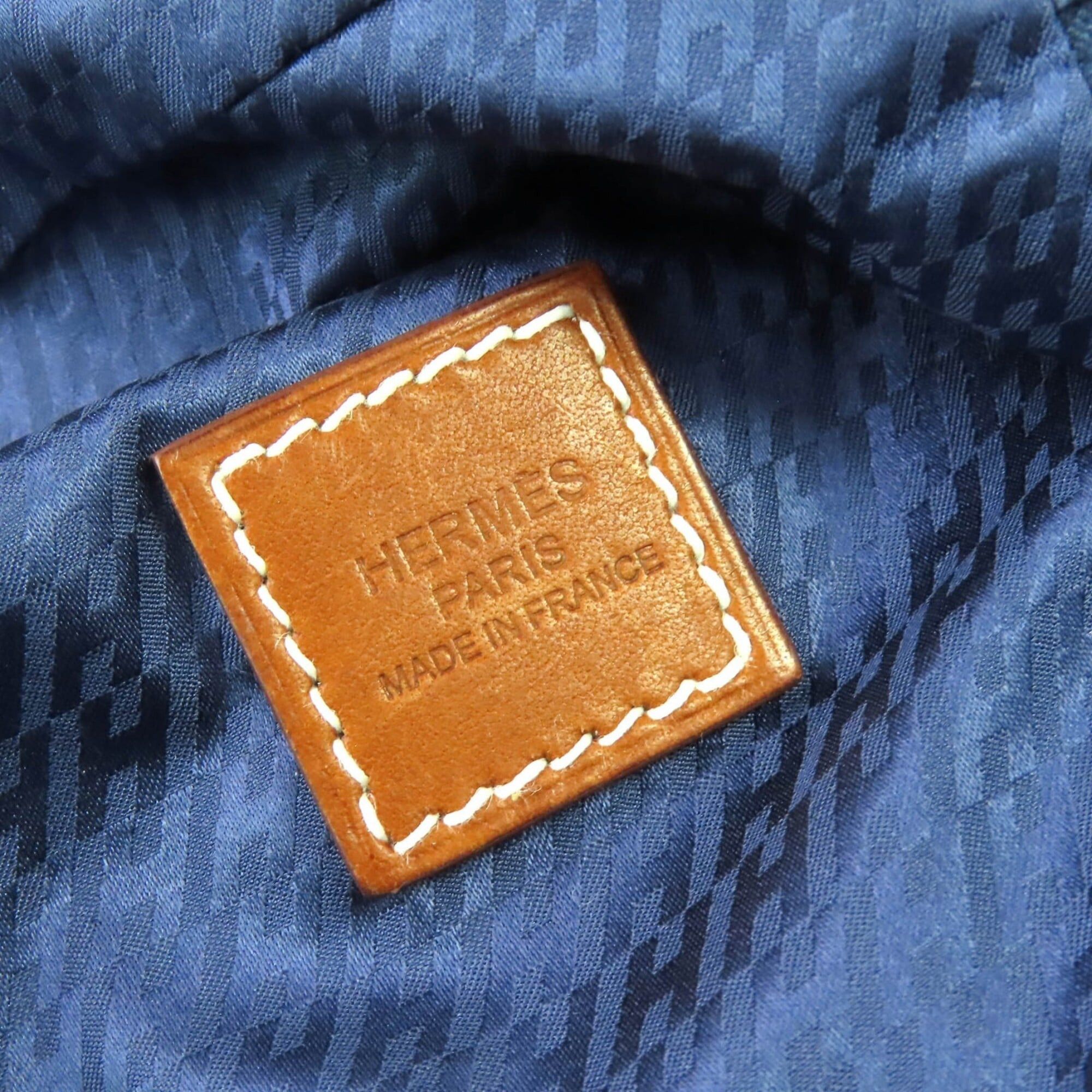 Hermes Hermes Wousse de Voyage PM 100% Silk Pouch, Blue, B Stamp, Made in France, Women's, Highly Recommended ◎ Size ONE SIZE - 8 Thumbnail