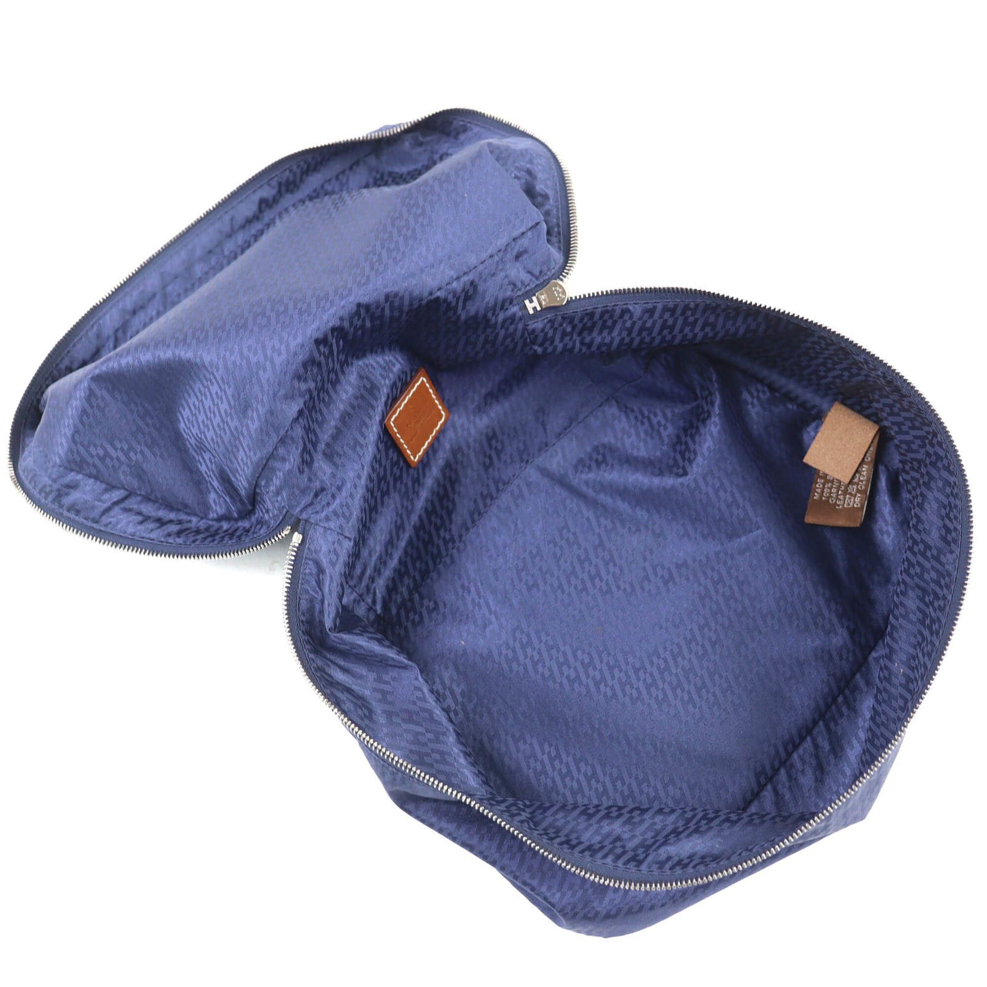 Hermes Hermes Wousse de Voyage PM 100% Silk Pouch, Blue, B Stamp, Made in France, Women's, Highly Recommended ◎ Size ONE SIZE - 6 Thumbnail
