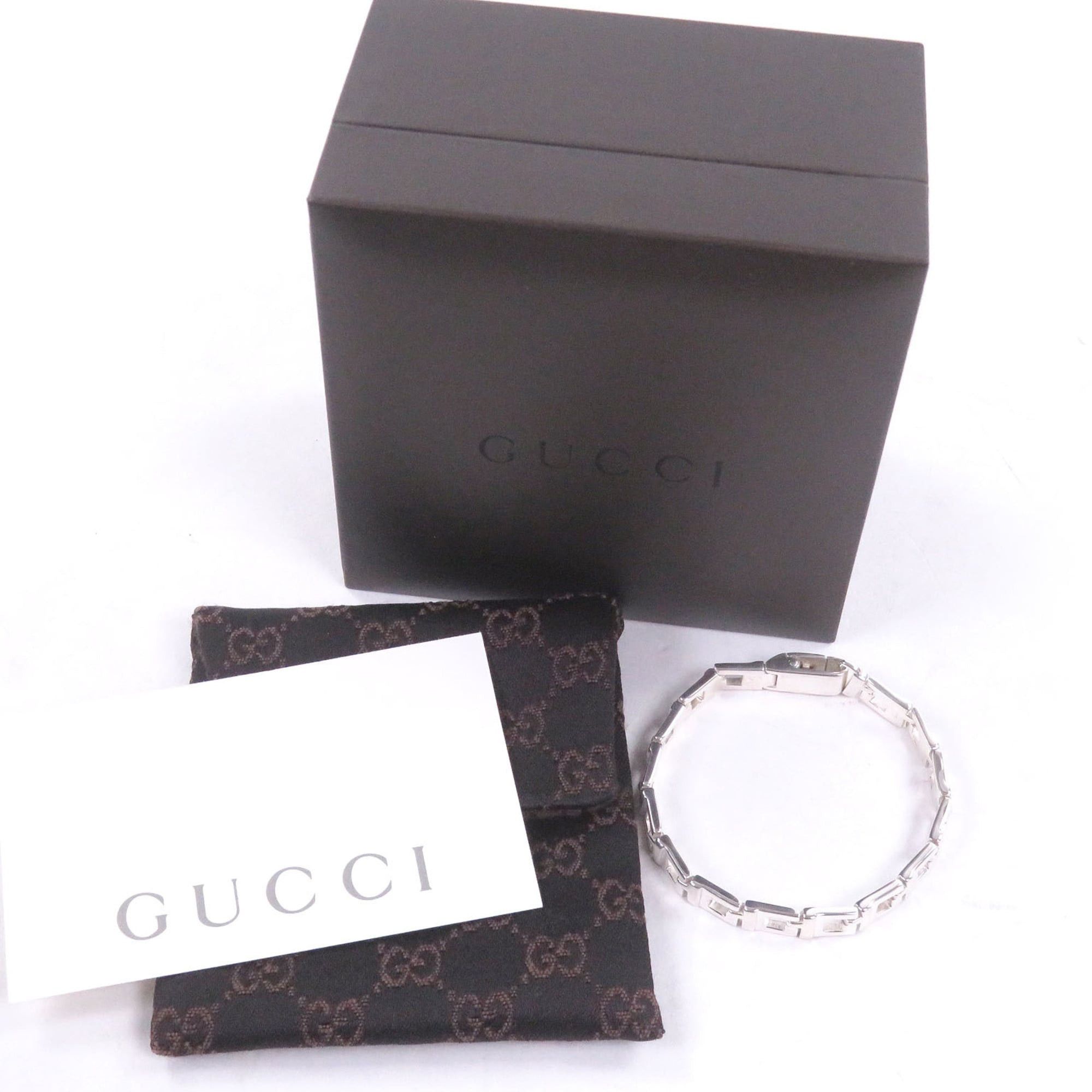 Gucci GUCCI Vintage SV925 G Logo Bracelet, Silver, Comes with Box and Dust Bag, Made in Italy, Weight 21.1g, Men's Size ONE SIZE - 2 Thumbnail