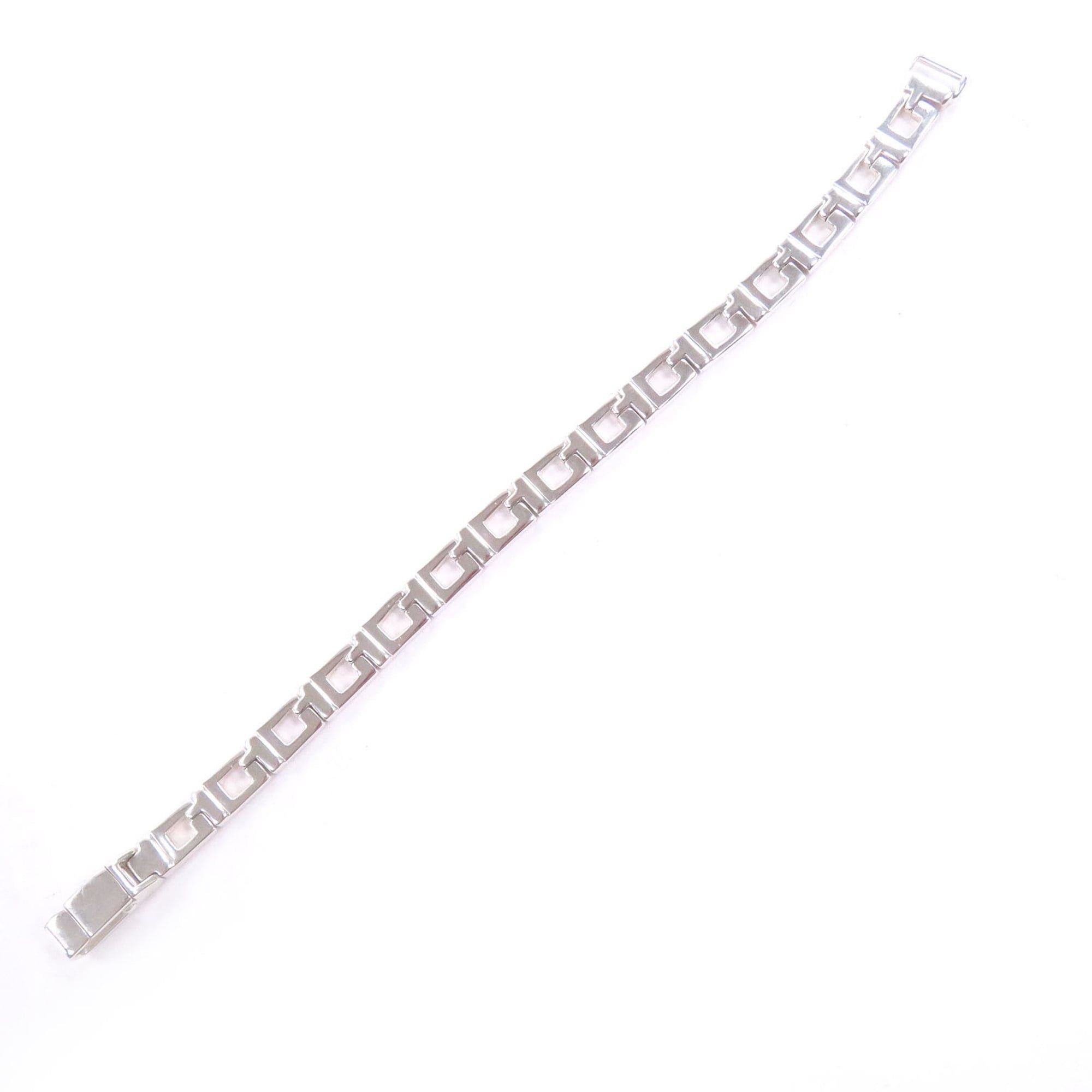 Gucci GUCCI Vintage SV925 G Logo Bracelet, Silver, Comes with Box and Dust Bag, Made in Italy, Weight 21.1g, Men's Size ONE SIZE - 3 Thumbnail
