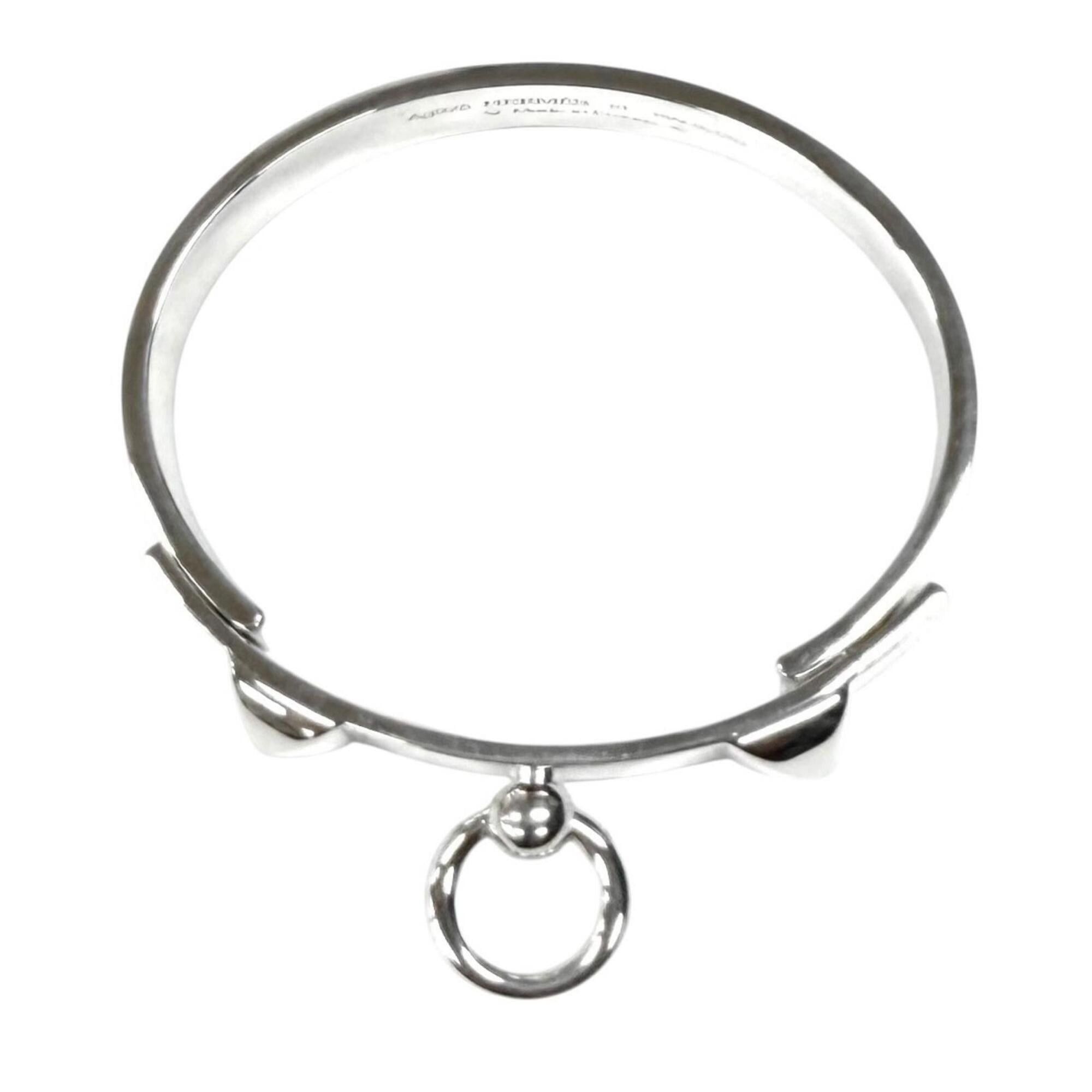 Hermes HERMES Collier de Chien Bracelet, 2019 model, ST AG925 sterling silver bangle, made in France, weight 44g, women's. Size ONE SIZE - 4 Thumbnail
