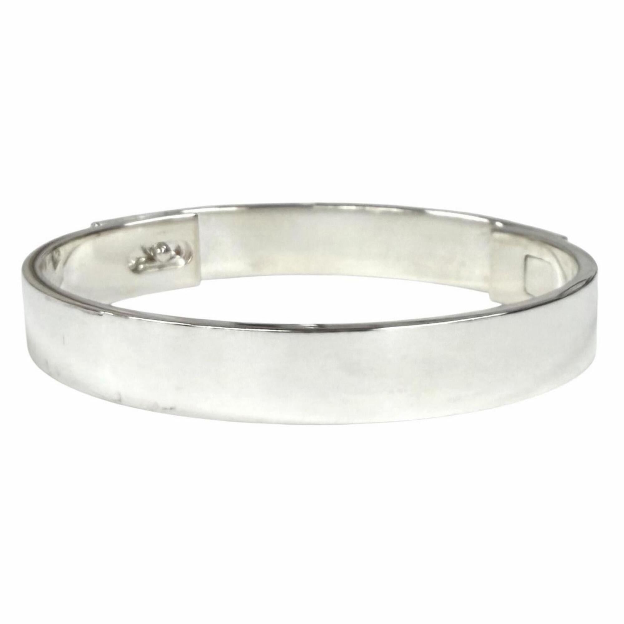 Hermes HERMES Collier de Chien Bracelet, 2019 model, ST AG925 sterling silver bangle, made in France, weight 44g, women's. Size ONE SIZE - 3 Thumbnail