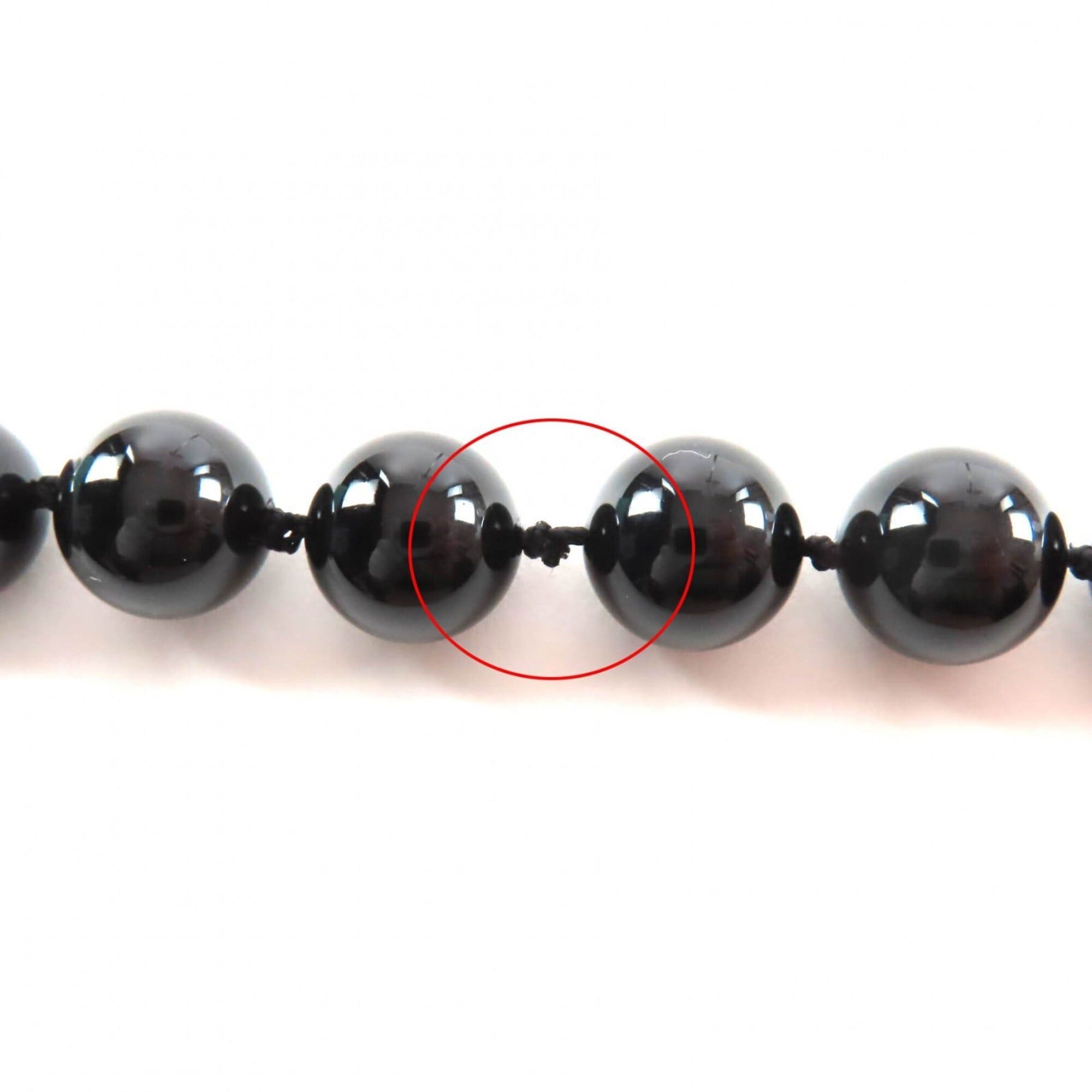 Tiffany & Co. TIFFANY&Co. Tiffany Vintage Onyx 925 Necklace, Black with Silver Hardware, Comes Box and Case, Total Weight 135g, Women's. Size ONE SIZE - 11 Thumbnail