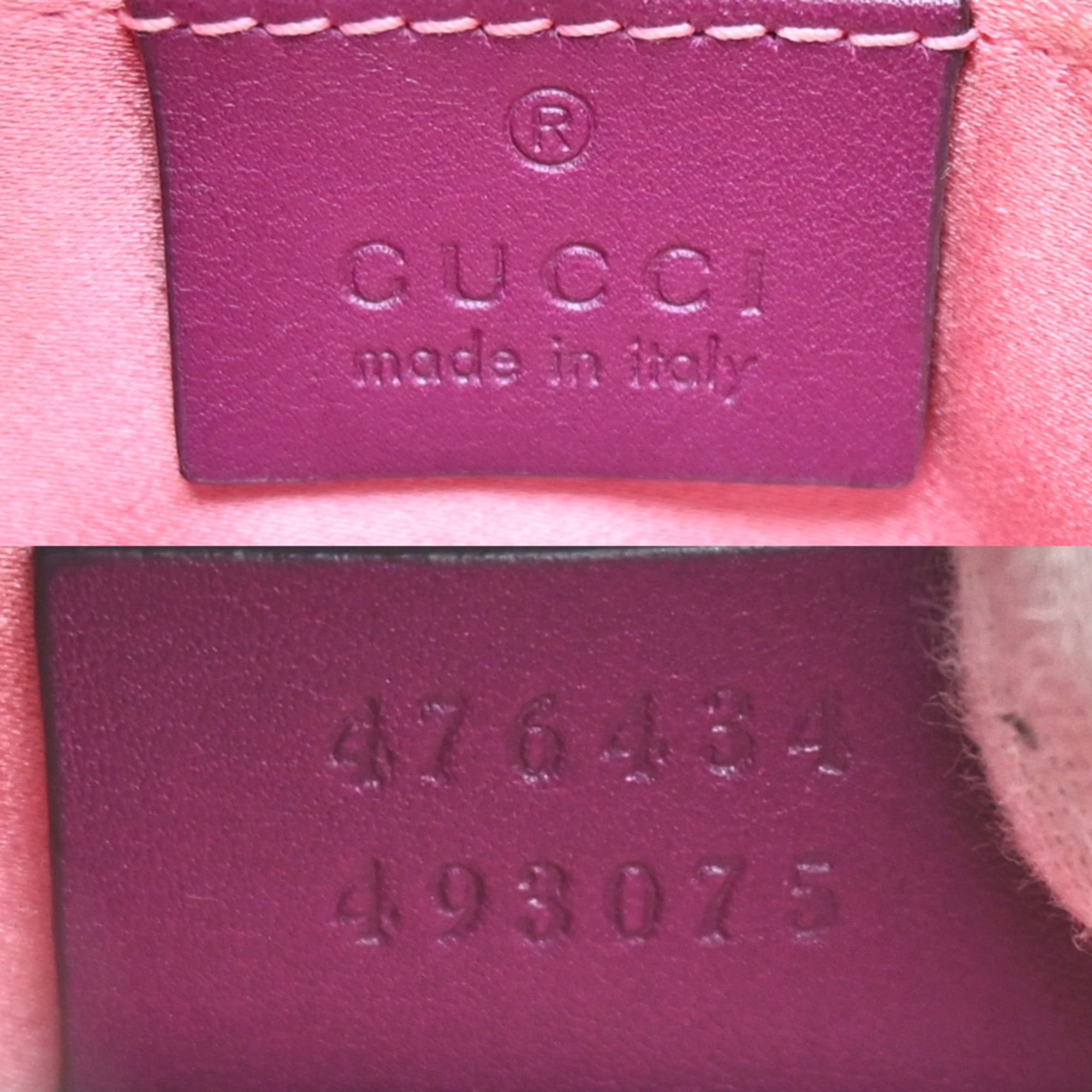 Gucci Gucci GG Marmont Waist Bag, Women's Pouch, 476434, Velour, Purple Size ONE SIZE - 7 Thumbnail