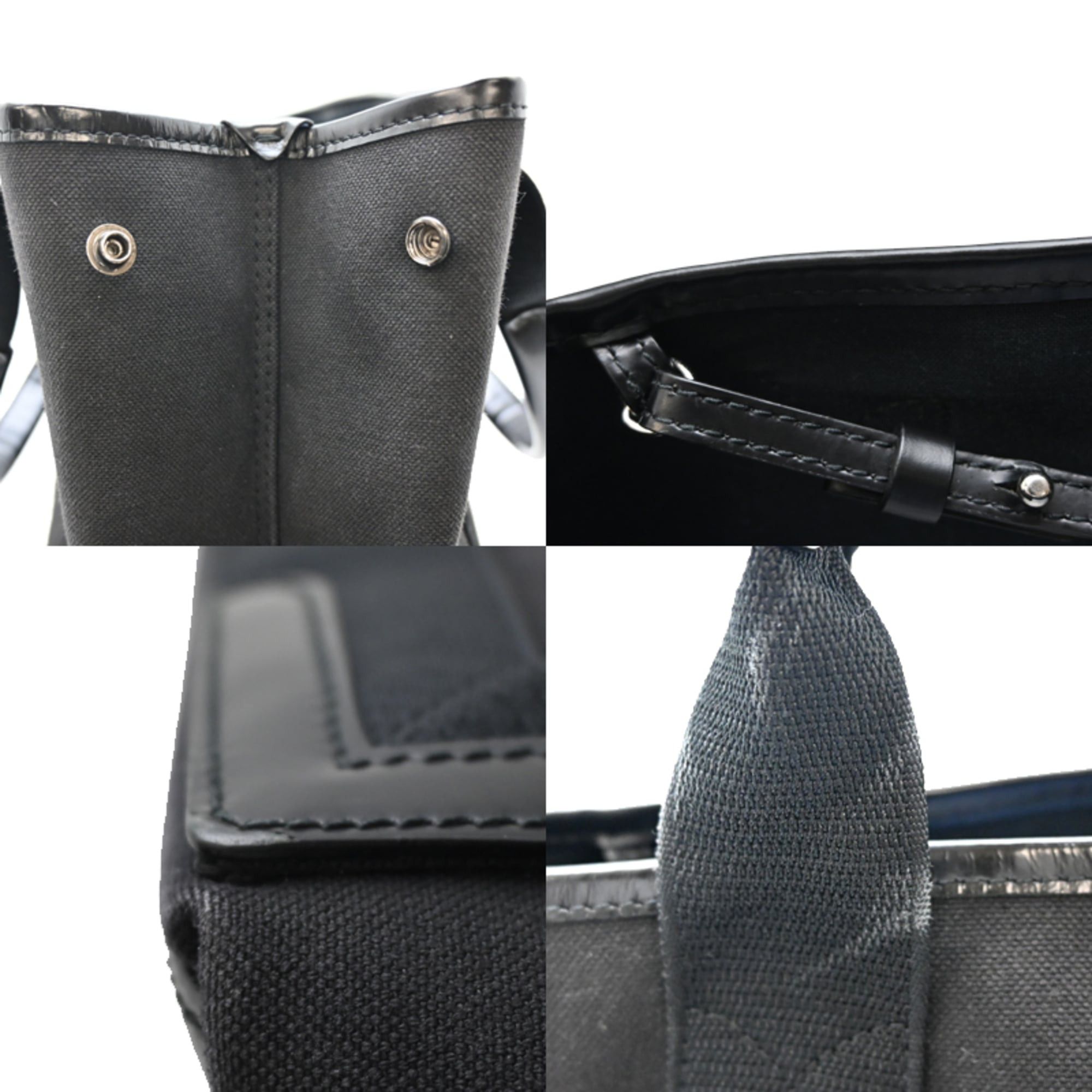 Balenciaga Balenciaga Small Cabas Women's/Men's Tote Bag 339933 Canvas Black Size ONE SIZE - 7 Thumbnail