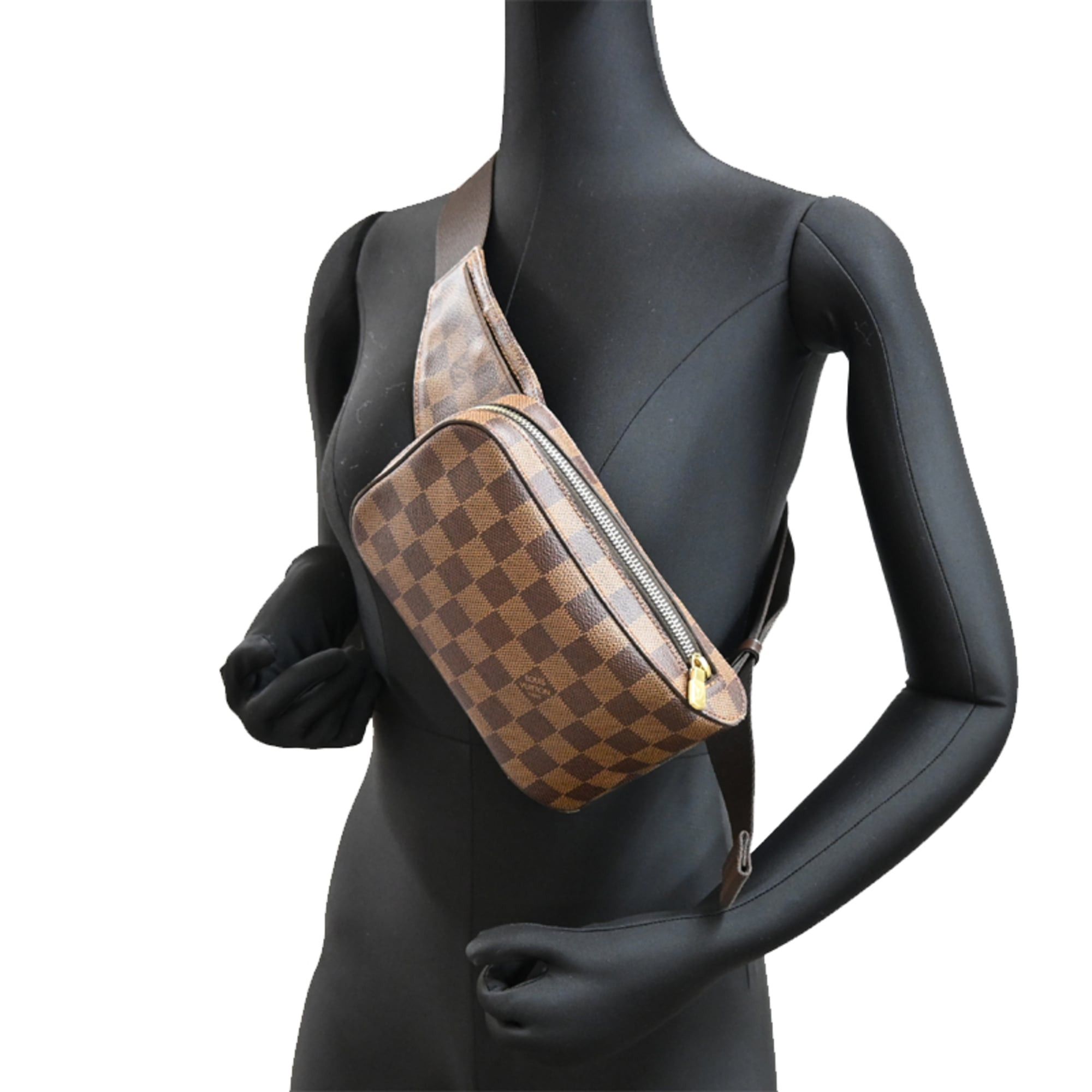 Louis Vuitton Louis Vuitton Geronimos (older model) Women's/Men's Body Bag N51994 (discontinued) Damier Brown Size ONE SIZE - 9 Thumbnail