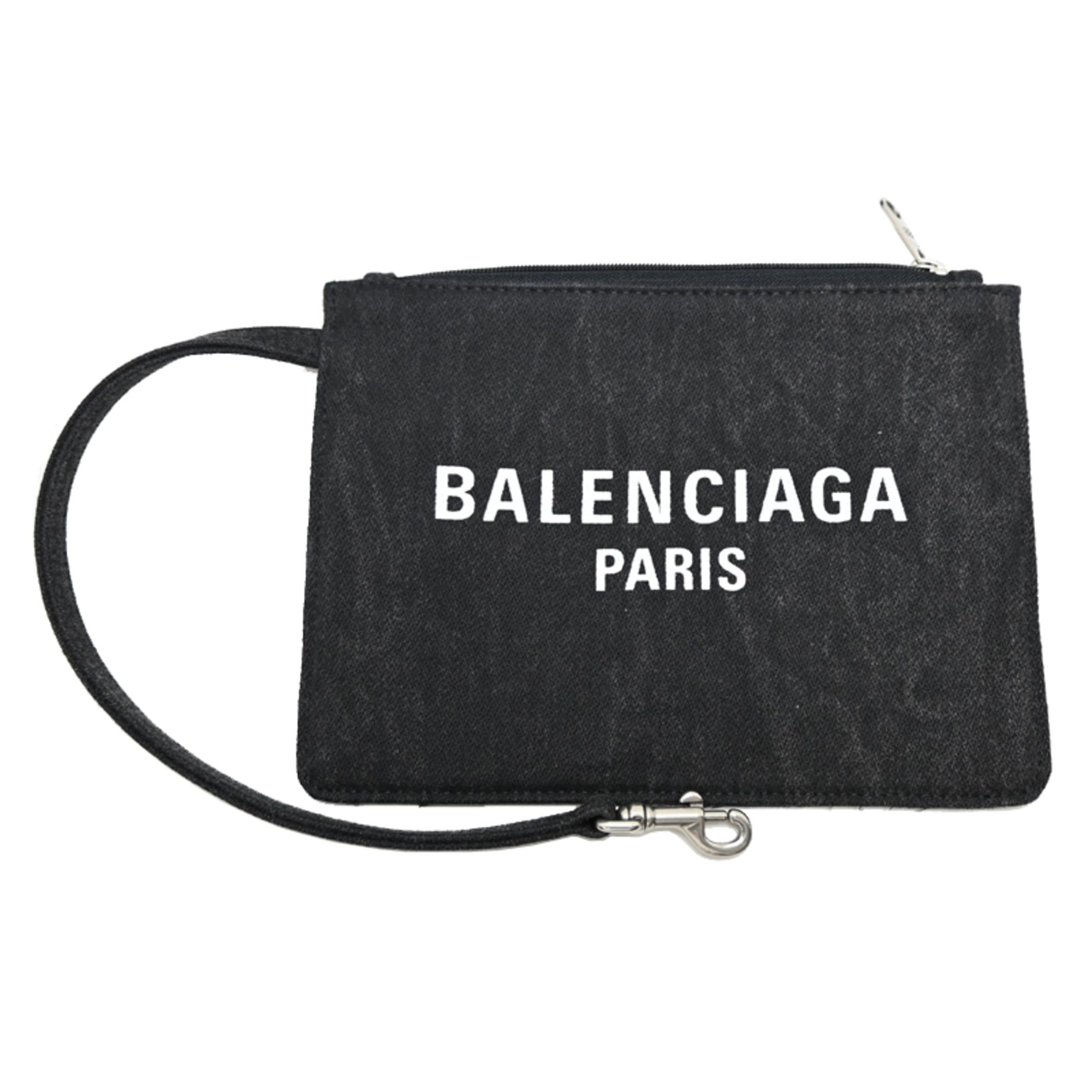 Balenciaga Balenciaga Women's/Men's Tote Bag 791809 Denim Black Size ONE SIZE - 10 Thumbnail