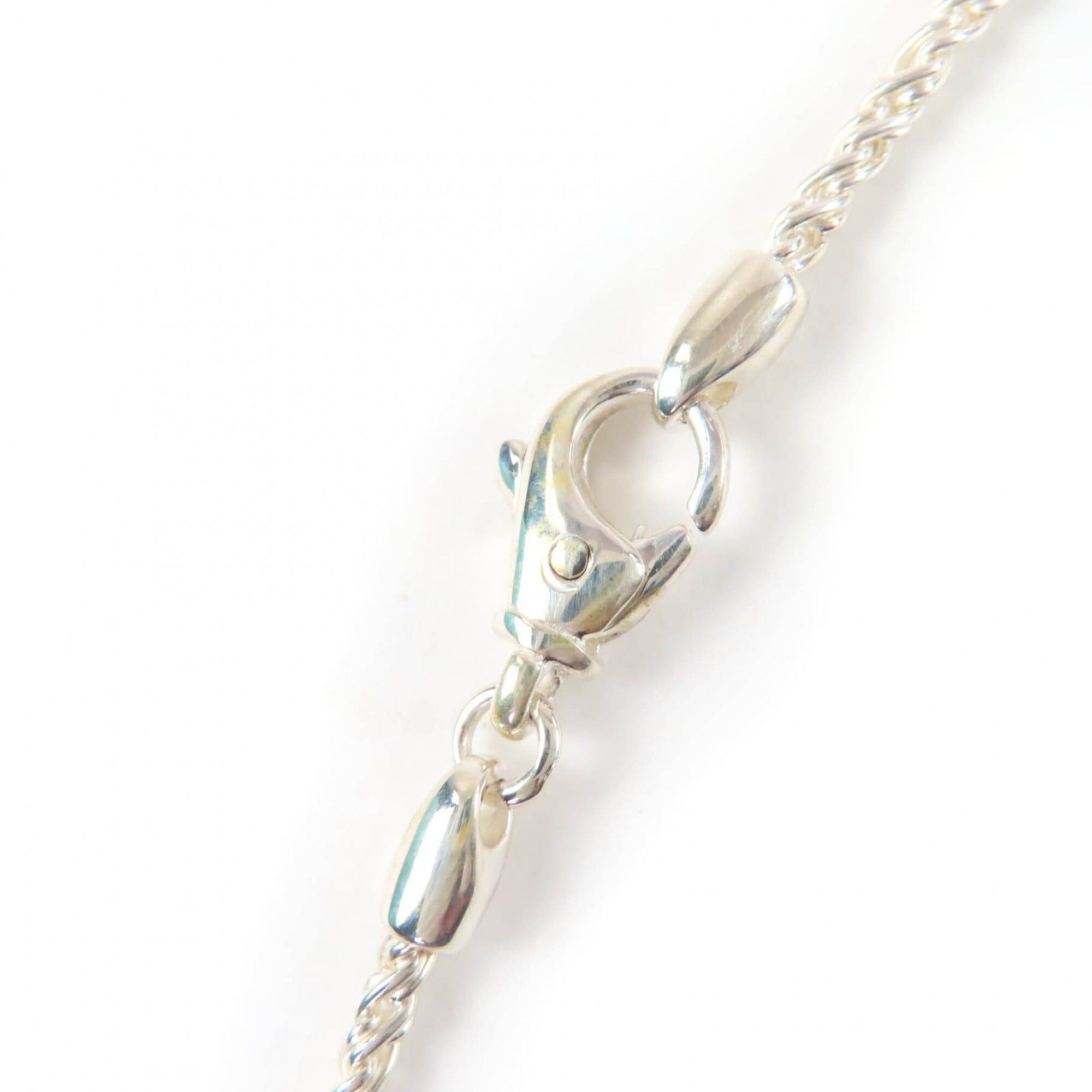 Tiffany & Co. TIFFANY&Co. Tiffany 925 Puzzle Heart Necklace Pendant, Silver and Gold, with Box Dust Bag, Weight 21.62g, Women's. Size ONE SIZE - 9 Thumbnail