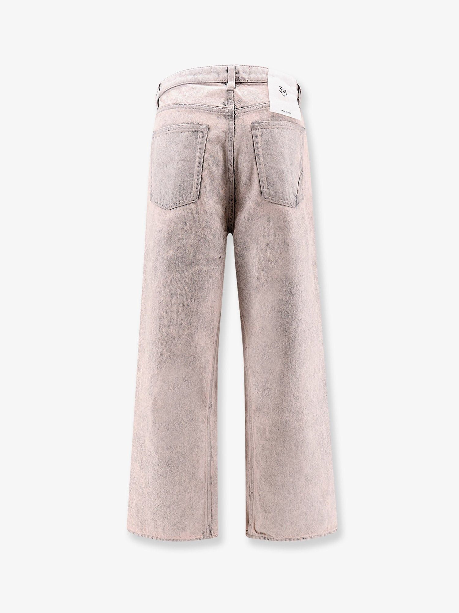 3x1 Denim Jeans With Bleached Pattern Size 25" / US 0 / IT 36 - 2 Thumbnail