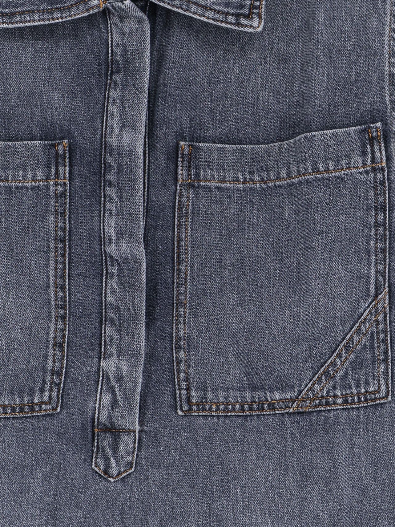 3x1 Denim Shirt With Frayed Edges Size XS / US 0-2 / IT 36-38 - 3 Thumbnail