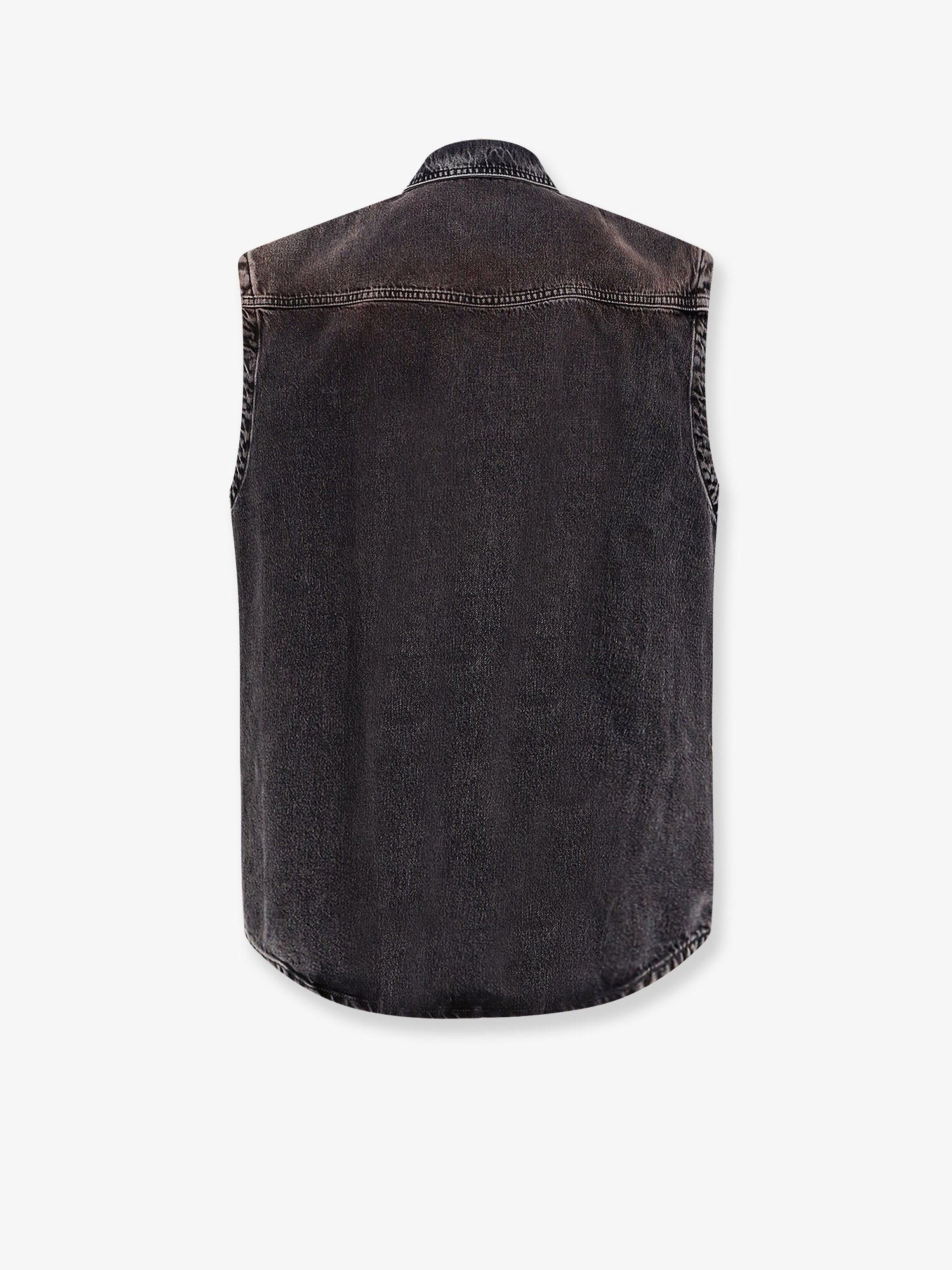 3x1 Black Denim Oversize Shirt Size S / US 4 / IT 40 - 2 Thumbnail