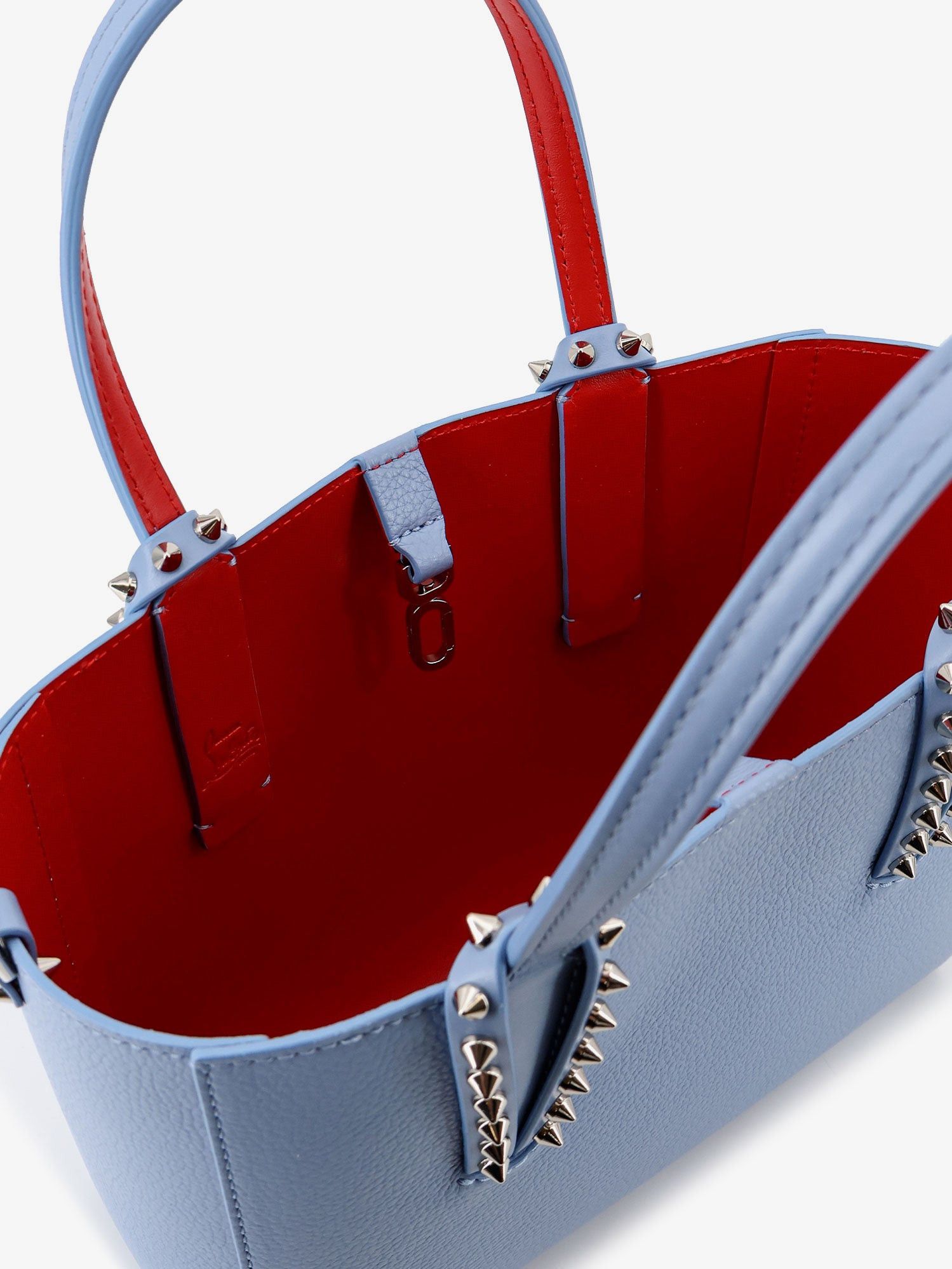 Christian Louboutin Cabata Studded Leather Crossbody Bag Size ONE SIZE - 5 Thumbnail