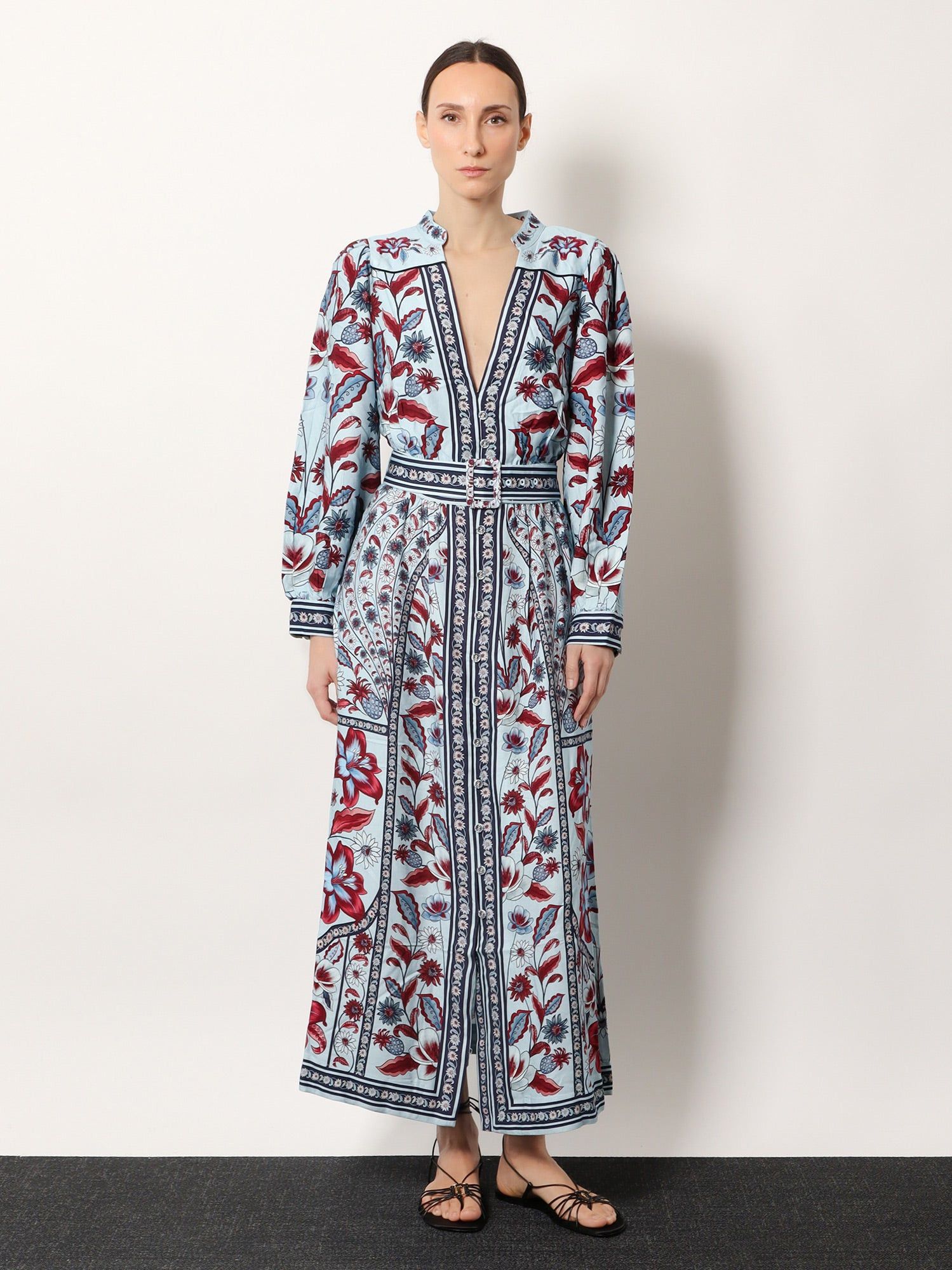 Farm Rio Marcelle Maxi Dress Size S / US 4 / IT 40 - 4 Thumbnail