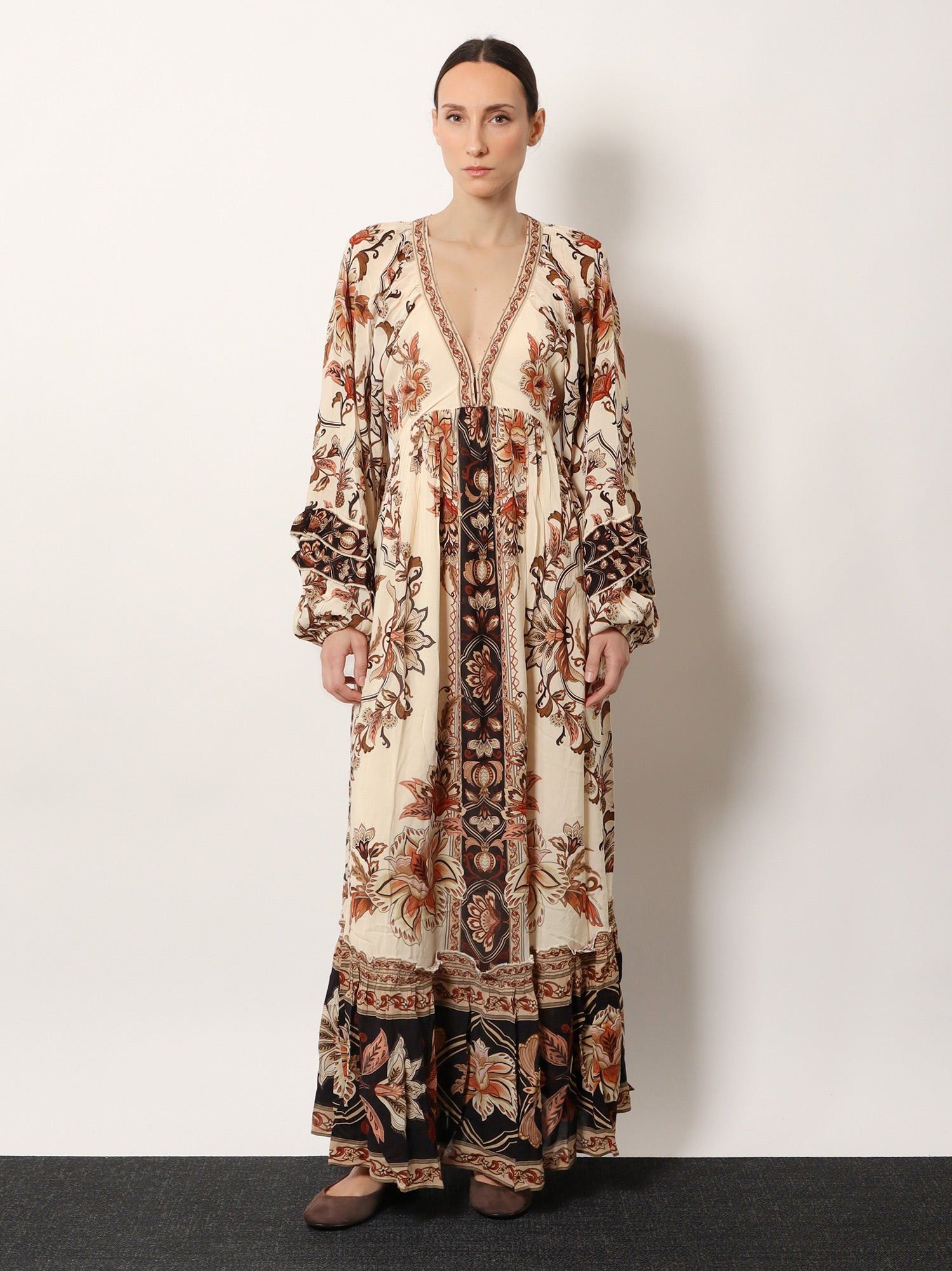 Farm Rio Majestic Maxi Dress Size M / US 6-8 / IT 42-44 - 4 Thumbnail