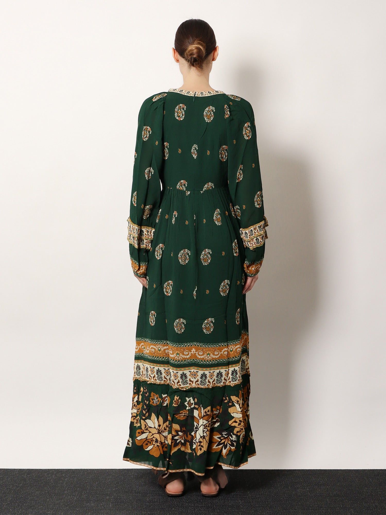 Farm Rio Ayla Maxi Dress Size L / US 10 / IT 46 - 5 Thumbnail