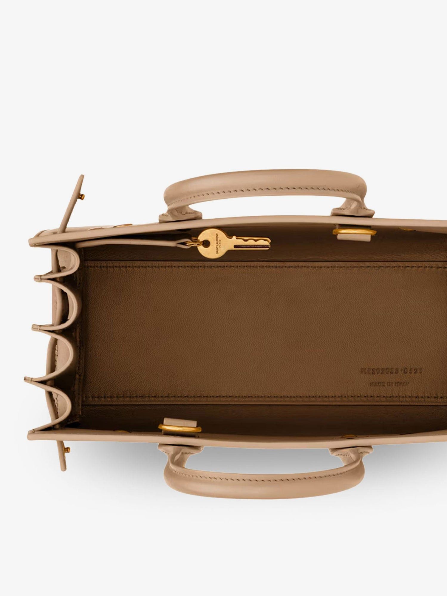 Saint Laurent Paris Sac De Jour Nano Leather Crossbody Bag Size ONE SIZE - 4 Thumbnail