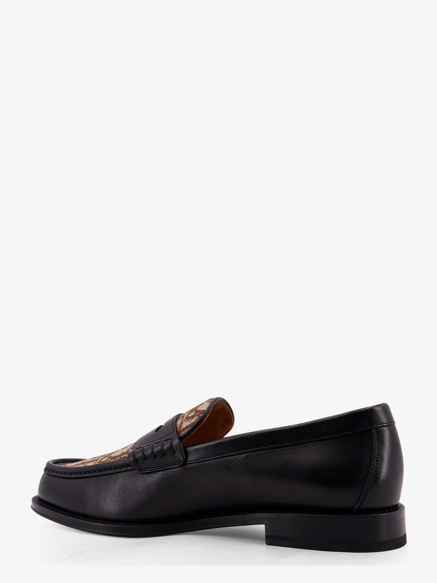 Dior Leather Loafers With Dior Oblique Detail Size US 12 / EU 45 - 3 Thumbnail