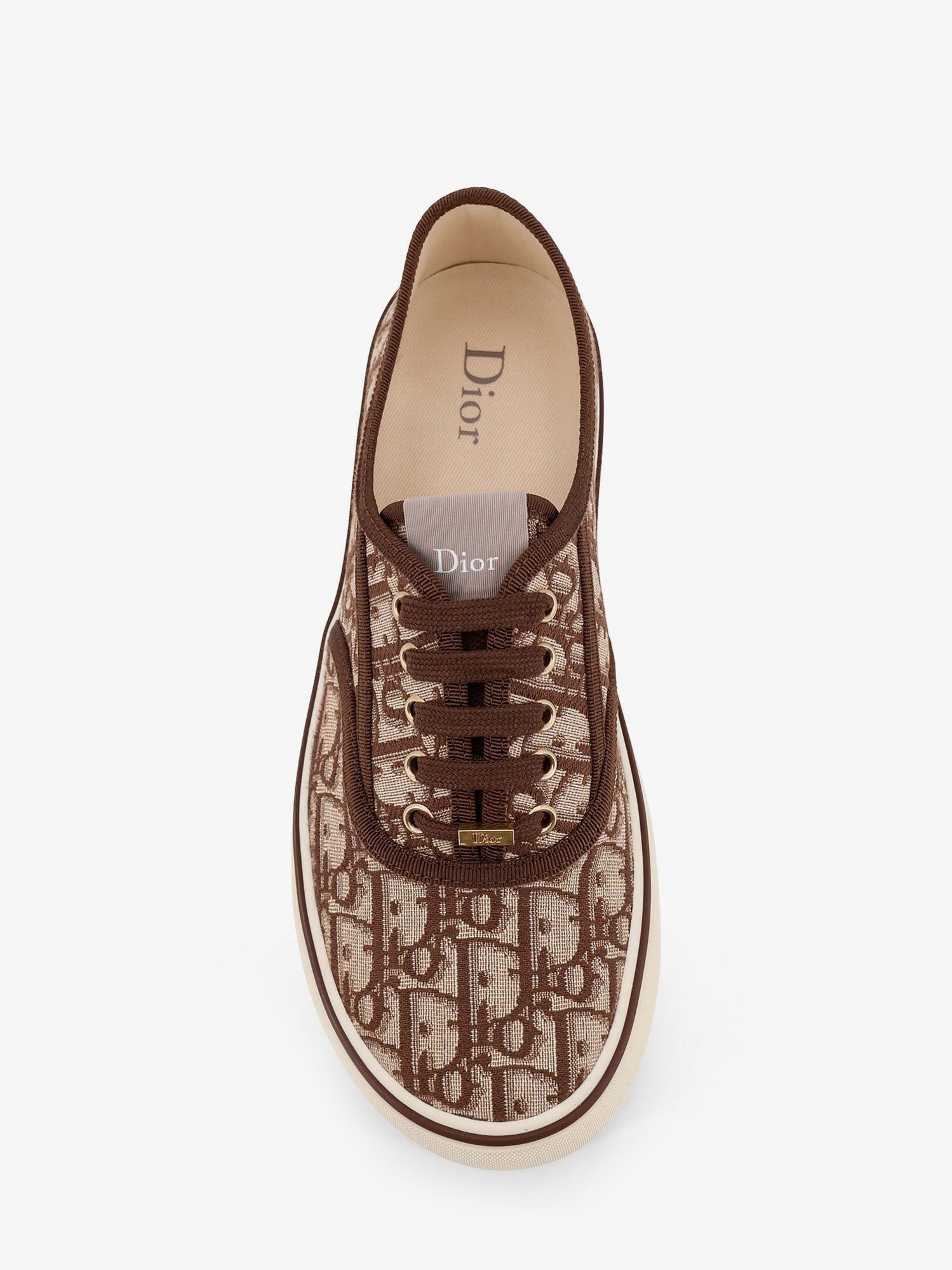 Dior Saltwind Canvas Sneakers With Dior Oblique Embroidery Size US 6 / EU 39 - 5 Thumbnail