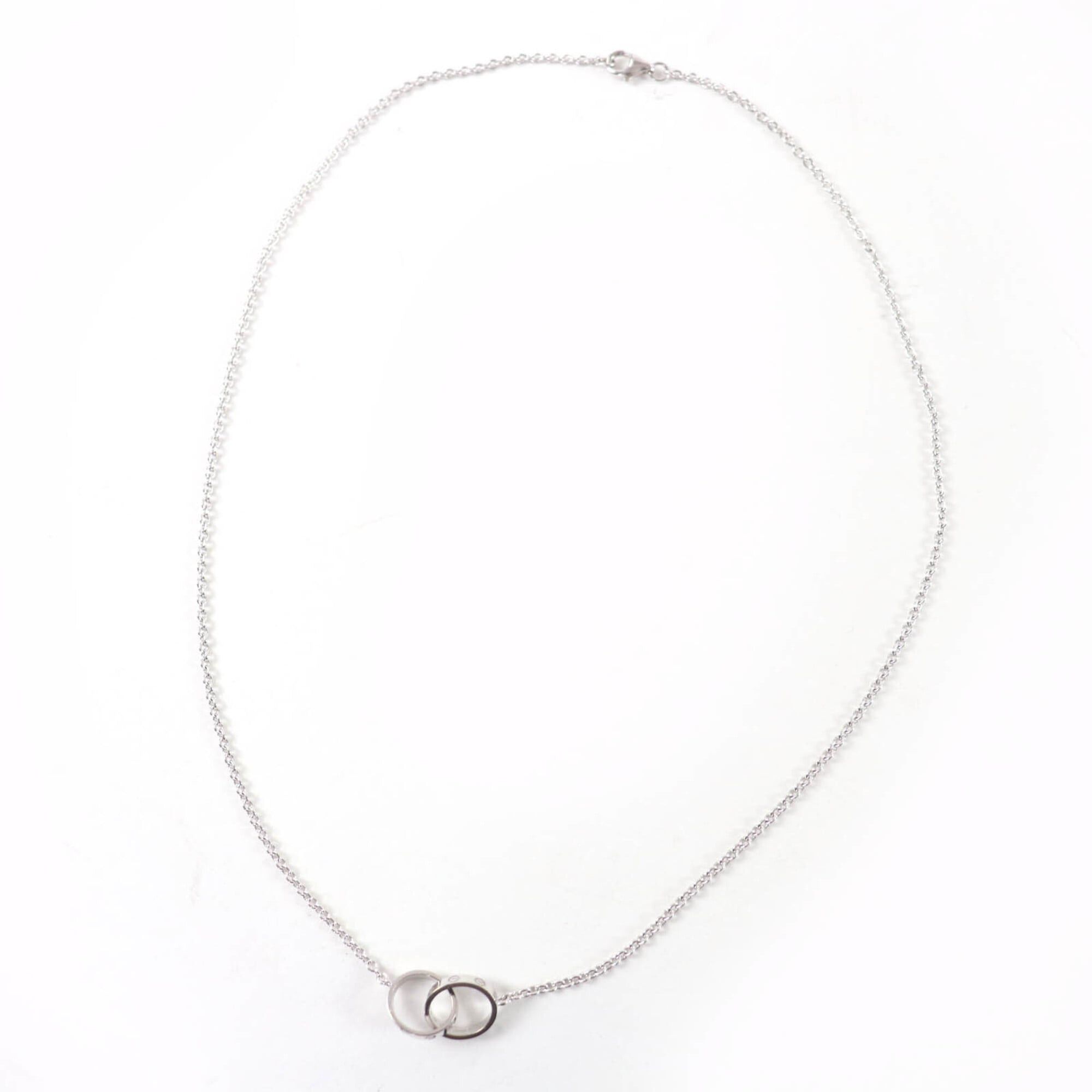 Cartier Cartier SR1492 Baby Love Necklace 750 (WG) Pendant White Gold Weight 7.14g Women's Size ONE SIZE - 2 Thumbnail
