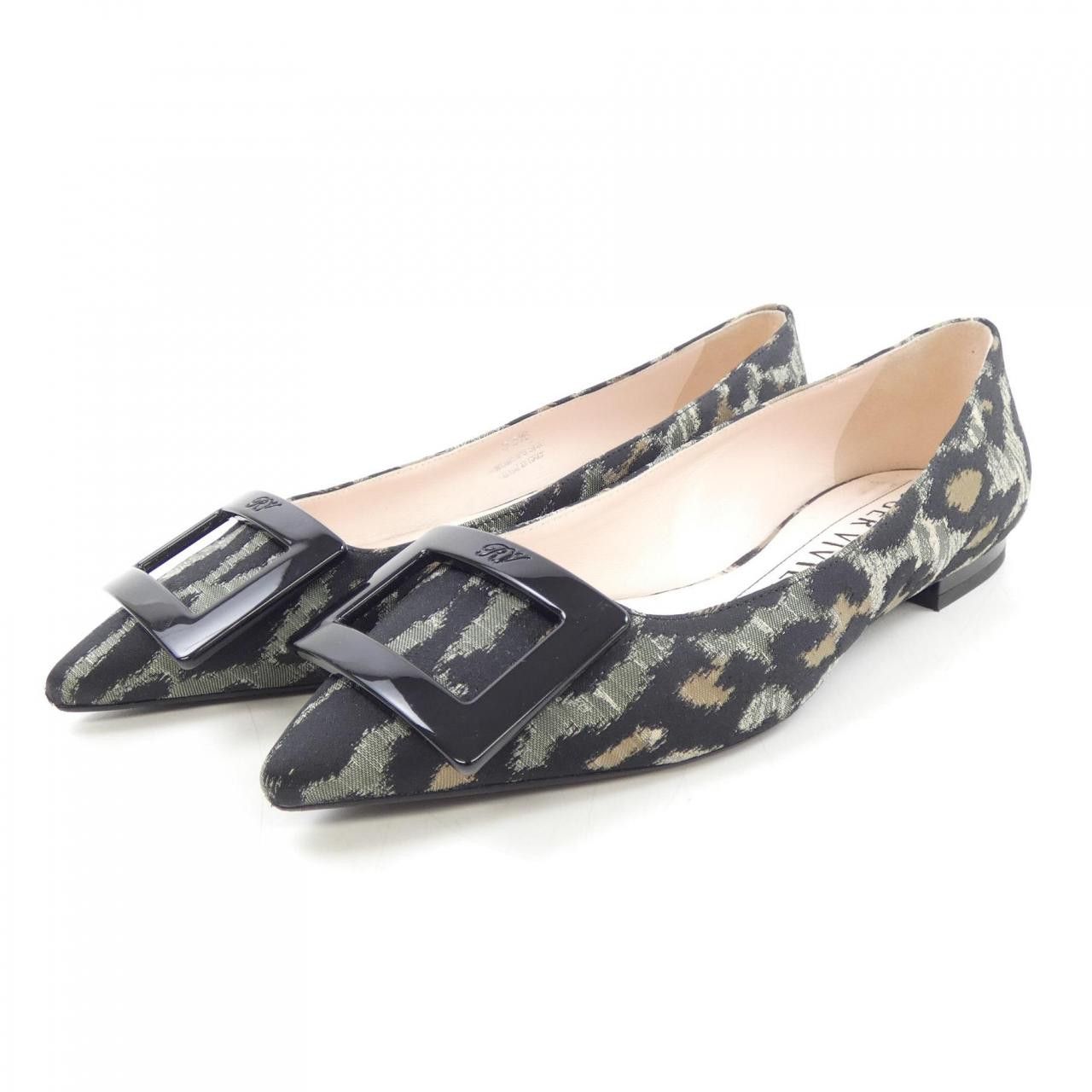 Roger Vivier Roger Vivier Roger Vivier Flat Shoes Leather Shoes DUTY FREE for USA Size ONE SIZE - 3 Thumbnail
