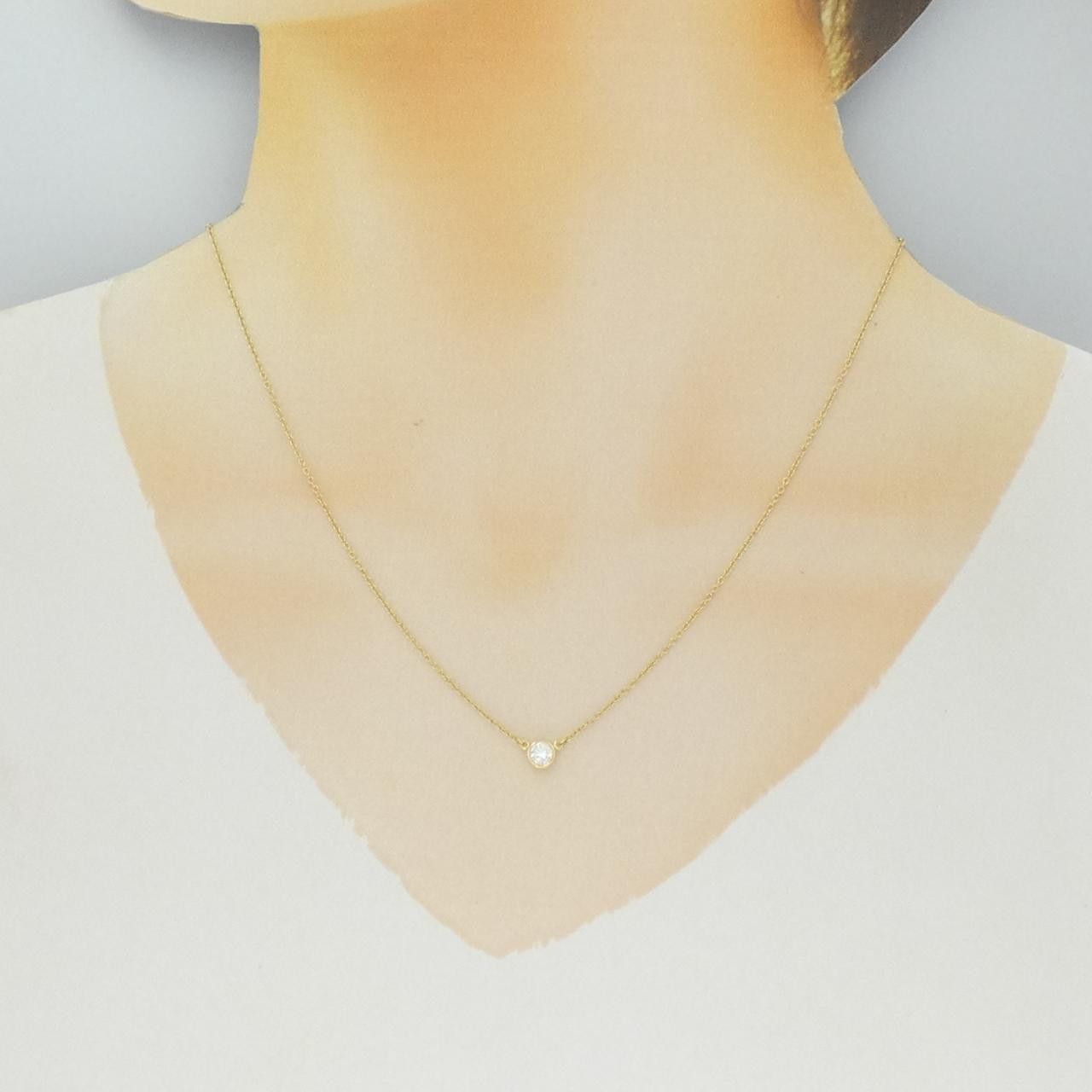 Tiffany & Co. Tiffany & Co. Tiffany & Co. By The Yard 750 Yellow Gold Diamond Necklace Precious Metal Necklace DUTY FREE for USA Size ONE SIZE - 6 Thumbnail