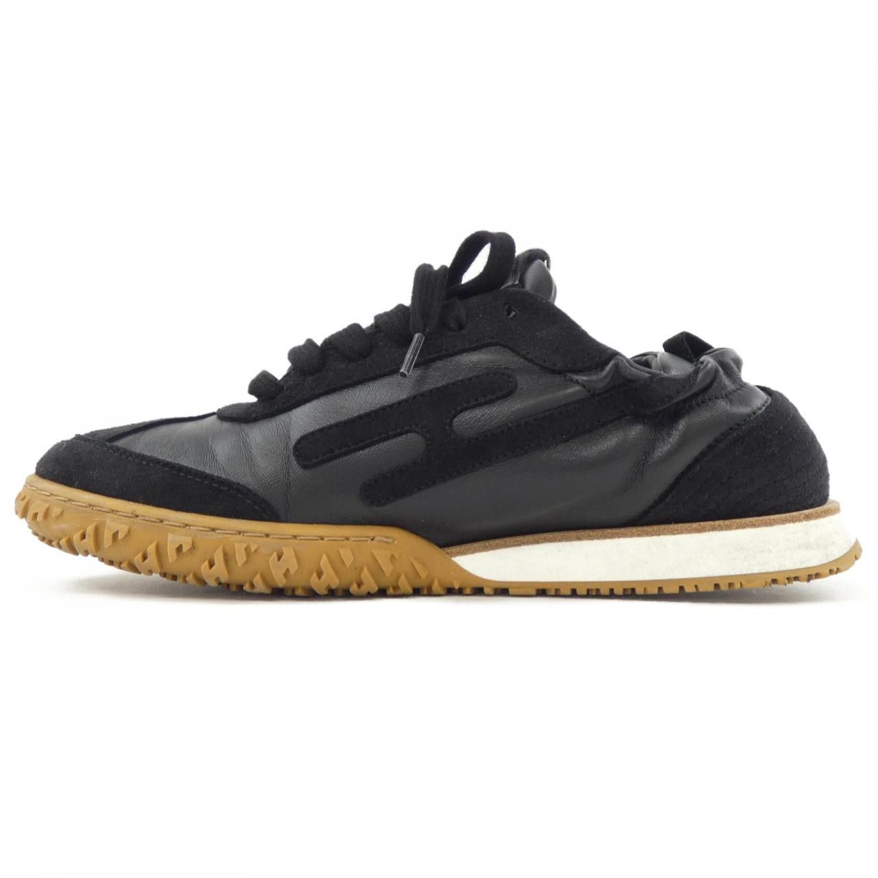 Hermes Hermes Hermes Jet H Signature Nappa Chevre Velours Sneakers Leather Shoes DUTY FREE for USA Size ONE SIZE - 2 Thumbnail