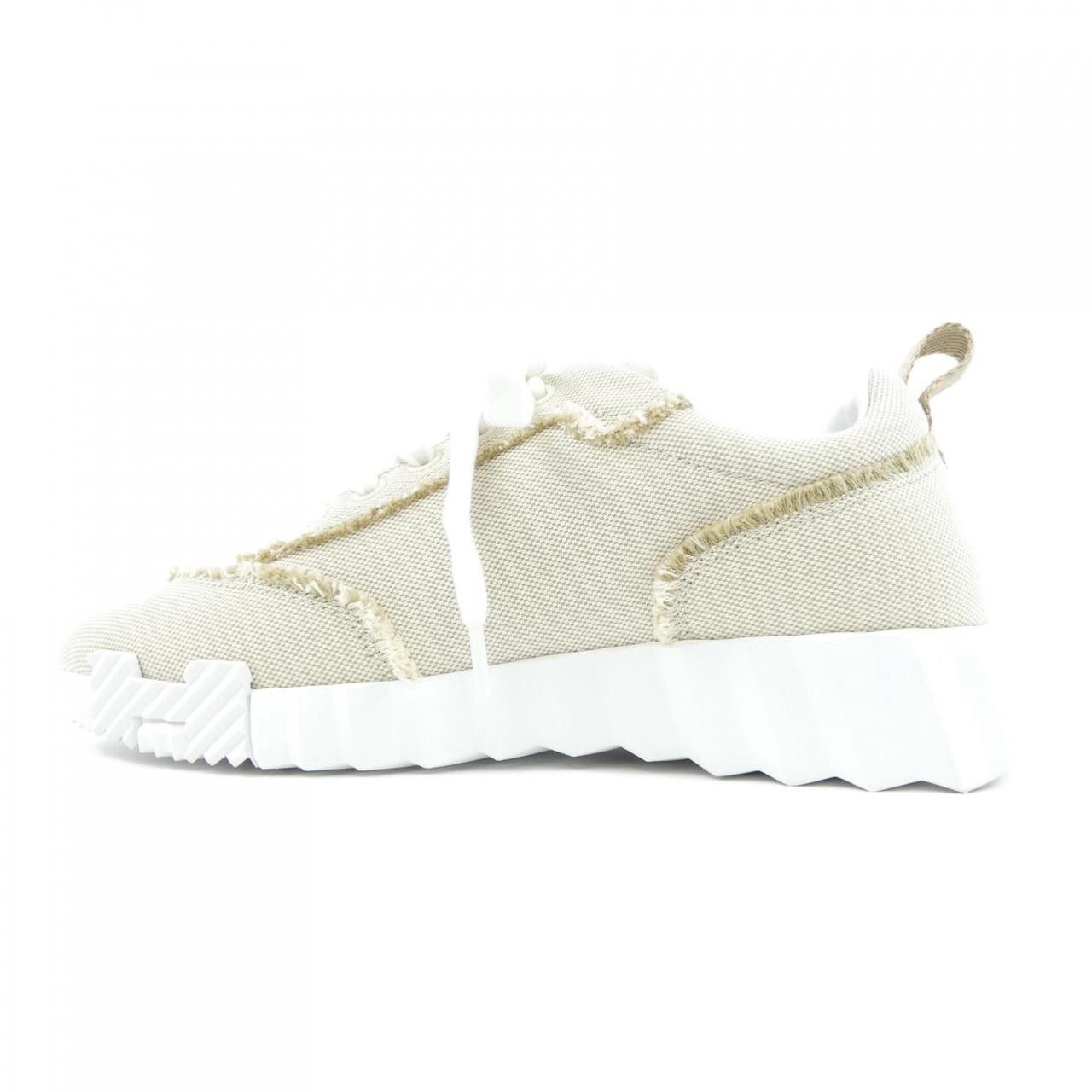 Hermes Hermes Hermes Bouncing H Canvas Sneakers Textile Shoes DUTY FREE for USA Size ONE SIZE - 2 Thumbnail