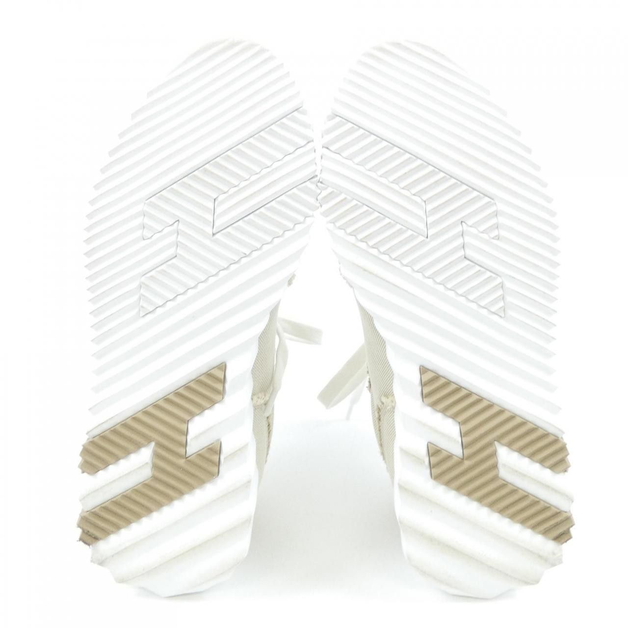 Hermes Hermes Hermes Bouncing H Canvas Sneakers Textile Shoes DUTY FREE for USA Size ONE SIZE - 4 Thumbnail