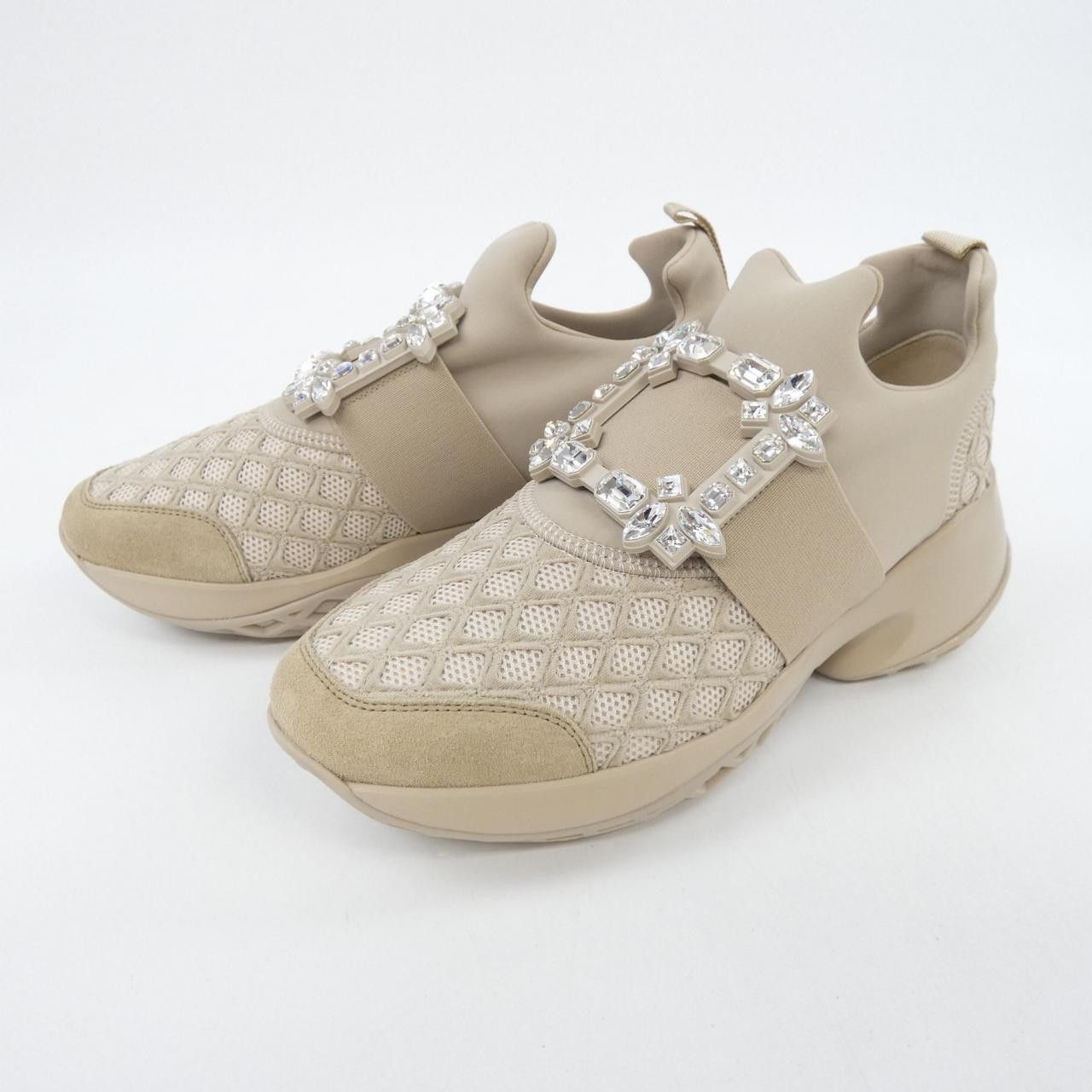 Roger Vivier Roger Vivier Roger Vivier Viv Run Sneakers Textile Shoes DUTY FREE for USA Size ONE SIZE - 3 Thumbnail