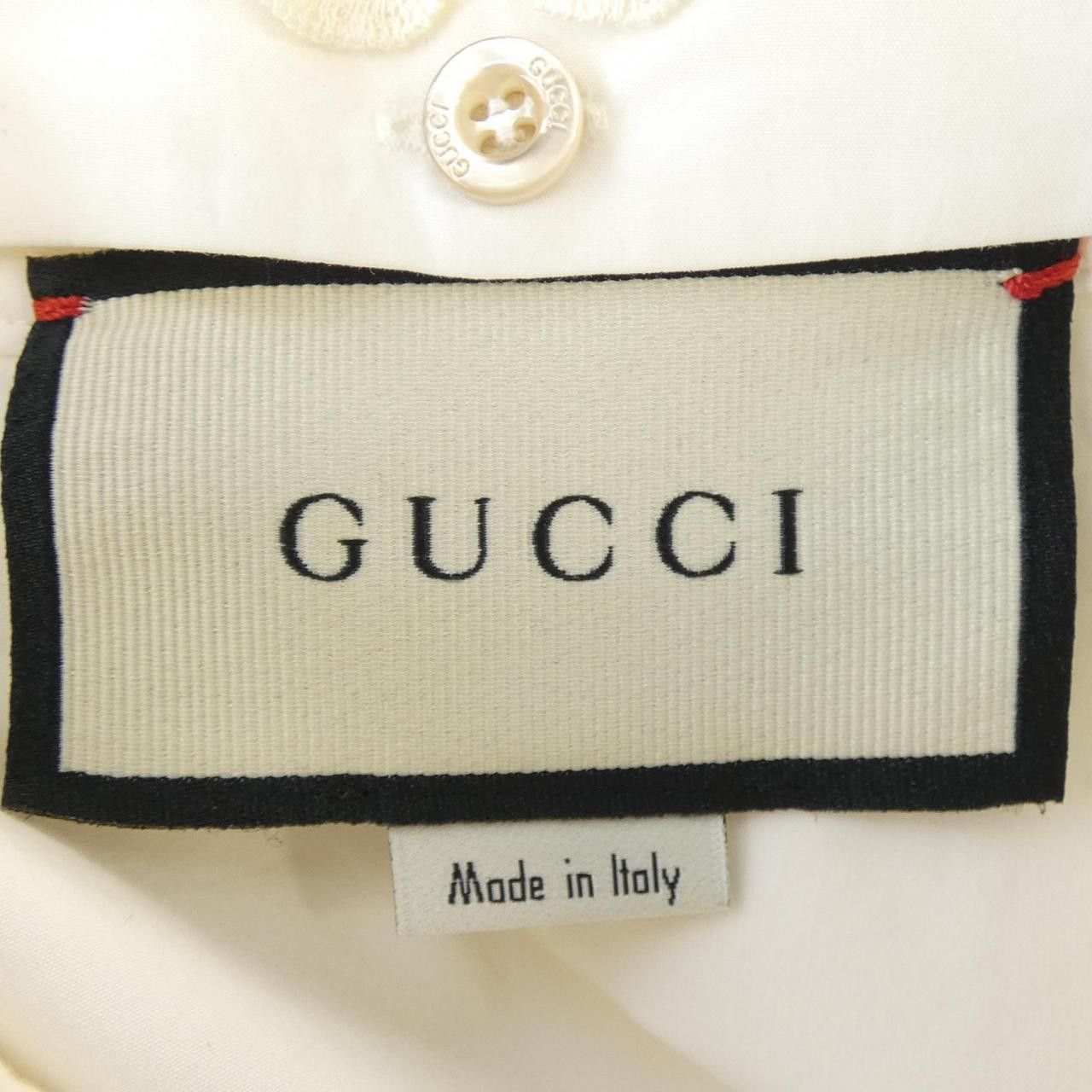 Gucci Gucci Gucci Shirt Textile Dress Shirt 602044 DUTY FREE for USA Size ONE SIZE - 4 Thumbnail