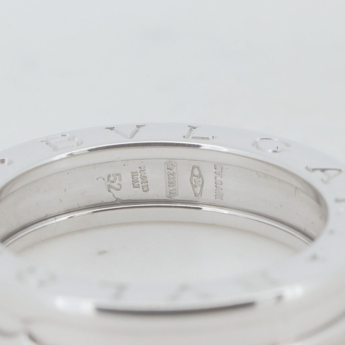 Bvlgari Bvlgari Bvlgari B.zero1 Au750 Ring Size 12 Precious Metal Ring DUTY FREE for USA Size ONE SIZE - 2 Thumbnail