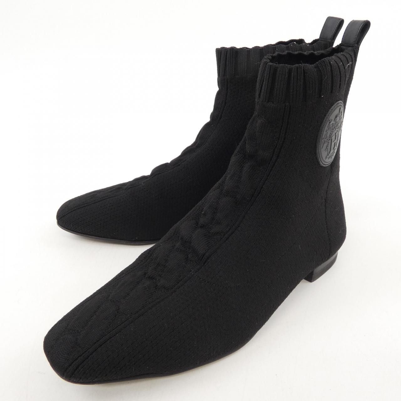 Hermes Hermes Hermes Duo35 Boots Leather Shoes DUTY FREE for USA Size ONE SIZE - 3 Thumbnail