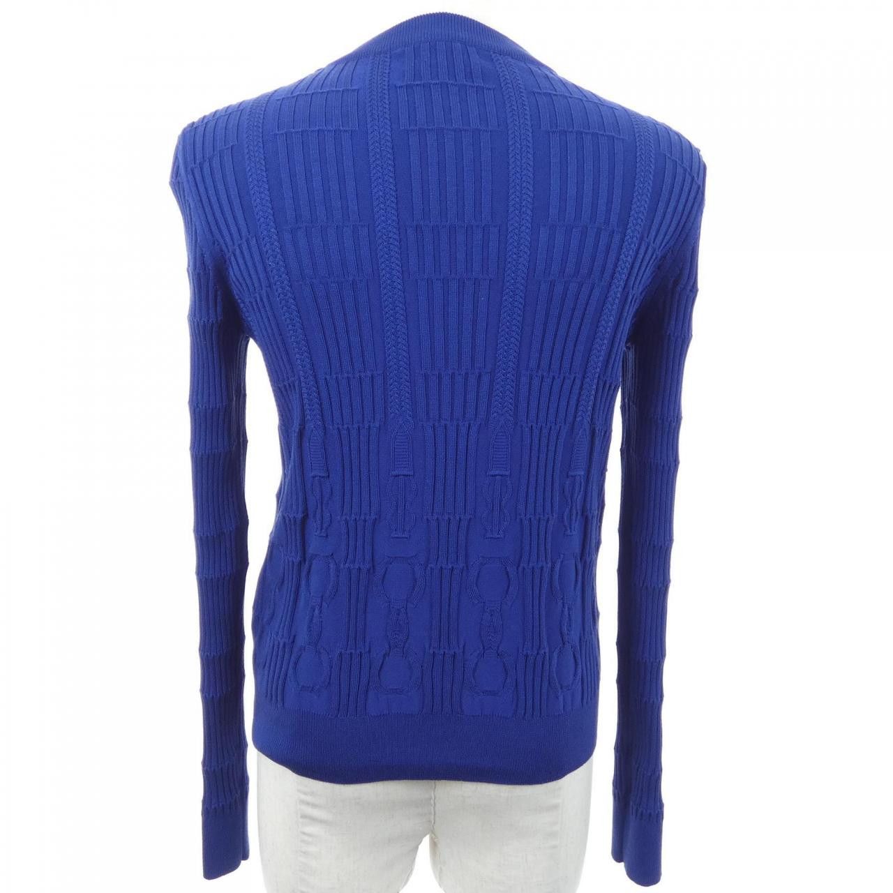 Hermes Hermes Hermes COACHING REMIX Cardigan Textile Tops DUTY FREE for USA Size ONE SIZE - 2 Thumbnail