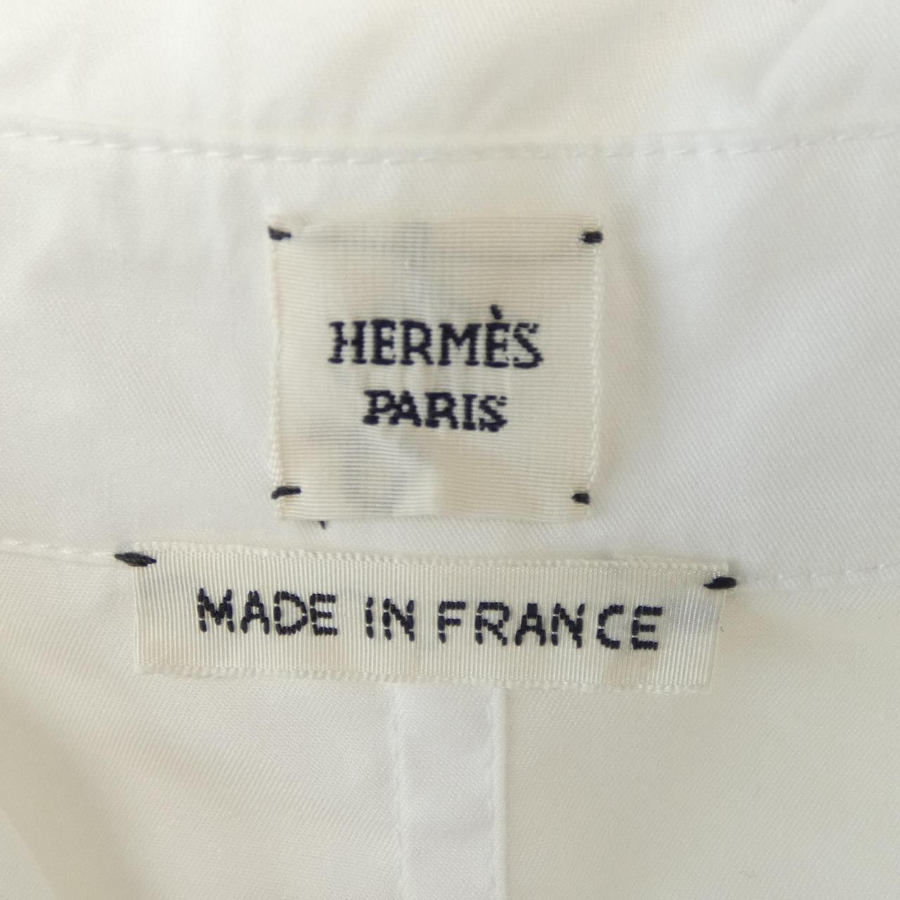 Hermes Hermes Hermes Carreche36 Silk Tunic Textile Tops DUTY FREE for USA Size ONE SIZE - 4 Thumbnail