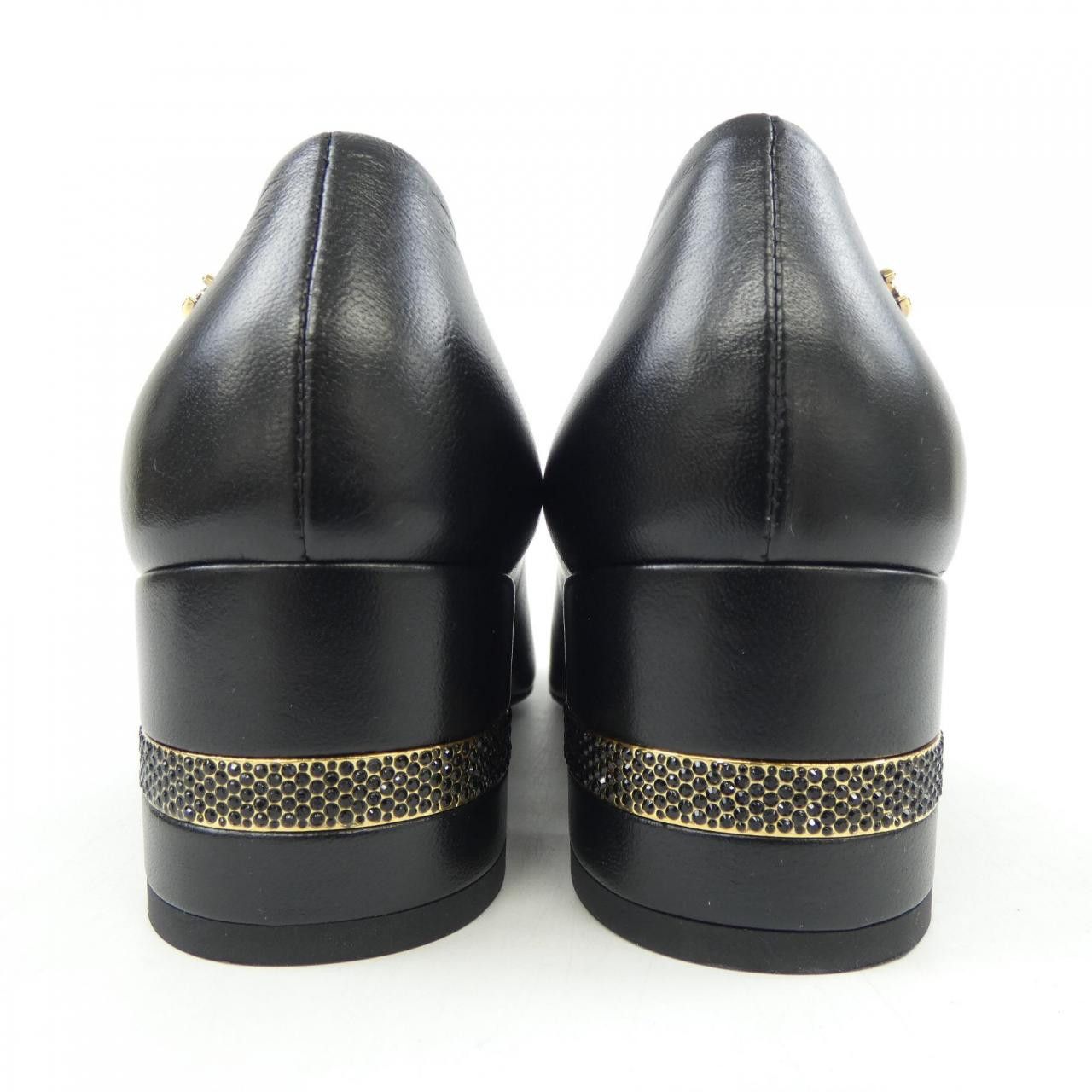 Chanel Chanel Chanel G39399Y56131 Lambskin Patent Calfskin Strass Pumps Leather Shoes G39399Y56131 DUTY FREE for USA Size ONE SIZE - 5 Thumbnail