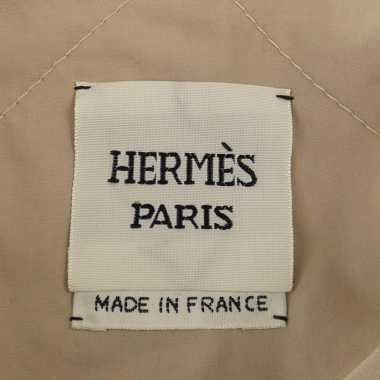Hermes Hermes Hermès Eyelet Clasp Wool Coat 40 Others Outerwear DUTY FREE for USA Size ONE SIZE - 4 Thumbnail
