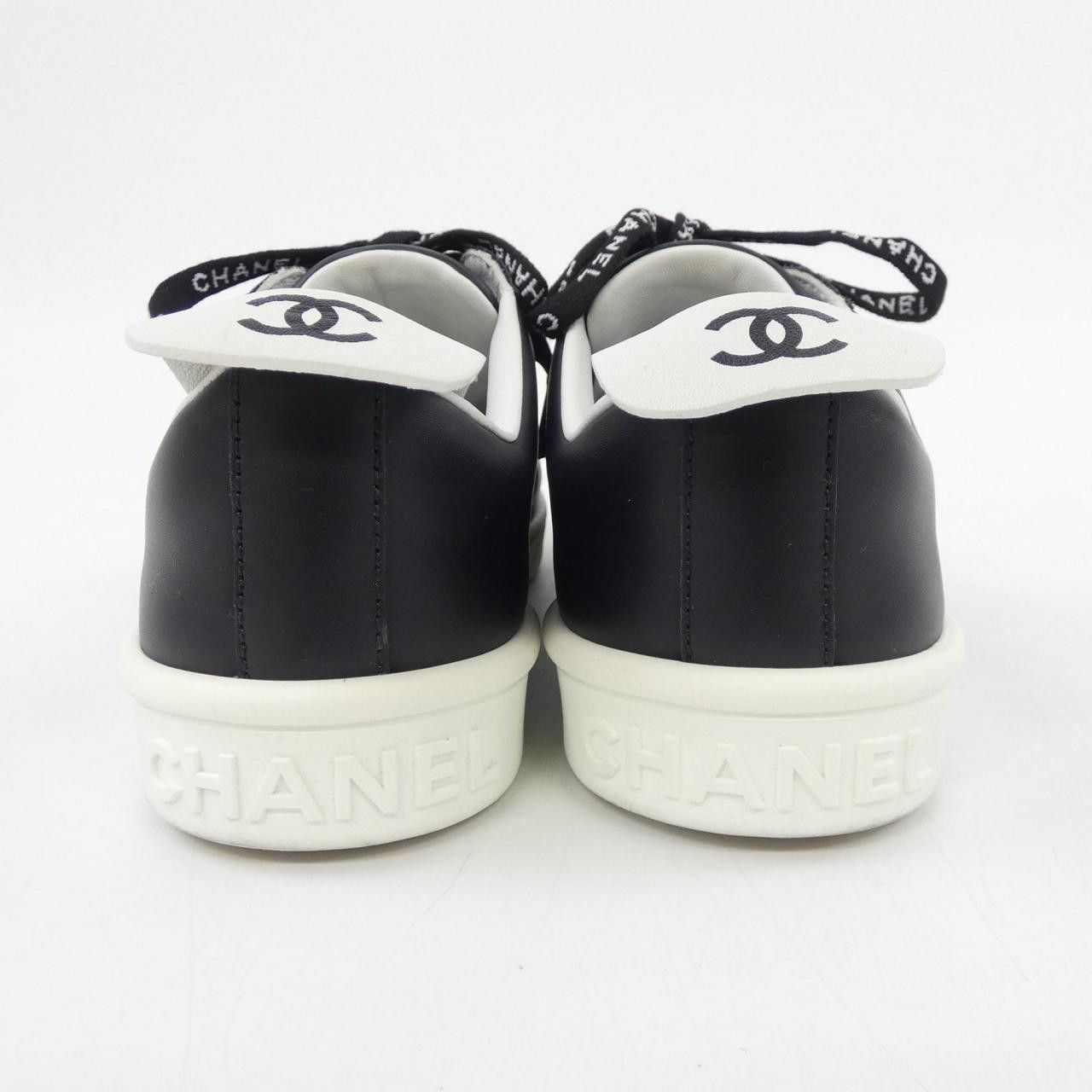 Chanel Chanel Chanel G34085X51503 Calfskin Sneakers Leather Shoes G34085X51503 DUTY FREE for USA Size ONE SIZE - 5 Thumbnail